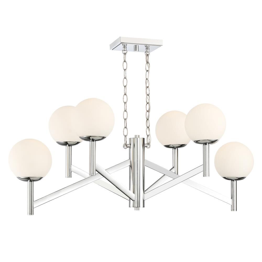 Kelvin 42 Inch 6 Light Linear Suspension Light by Designers Fountain