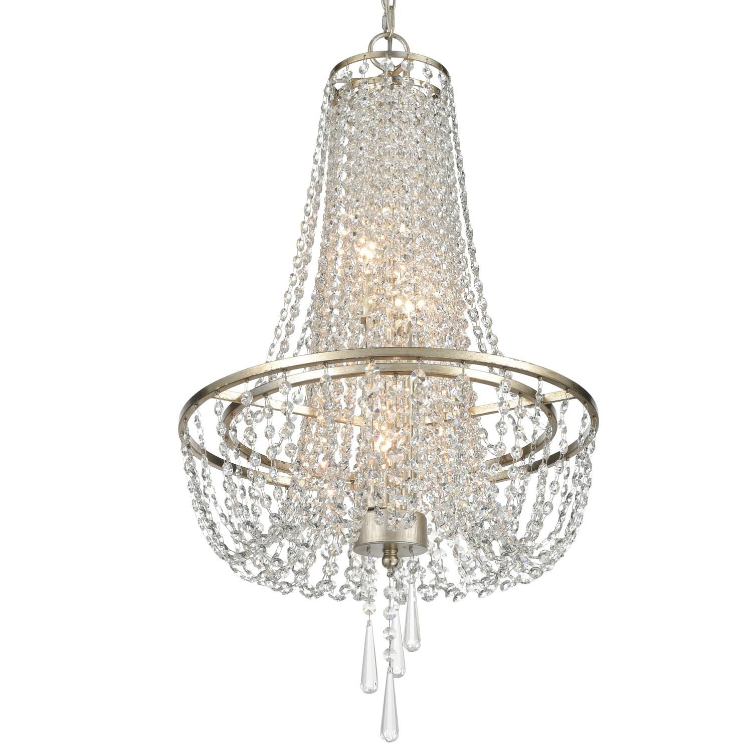 Arcadia 18 Inch 4 Light Mini Chandelier by Crystorama