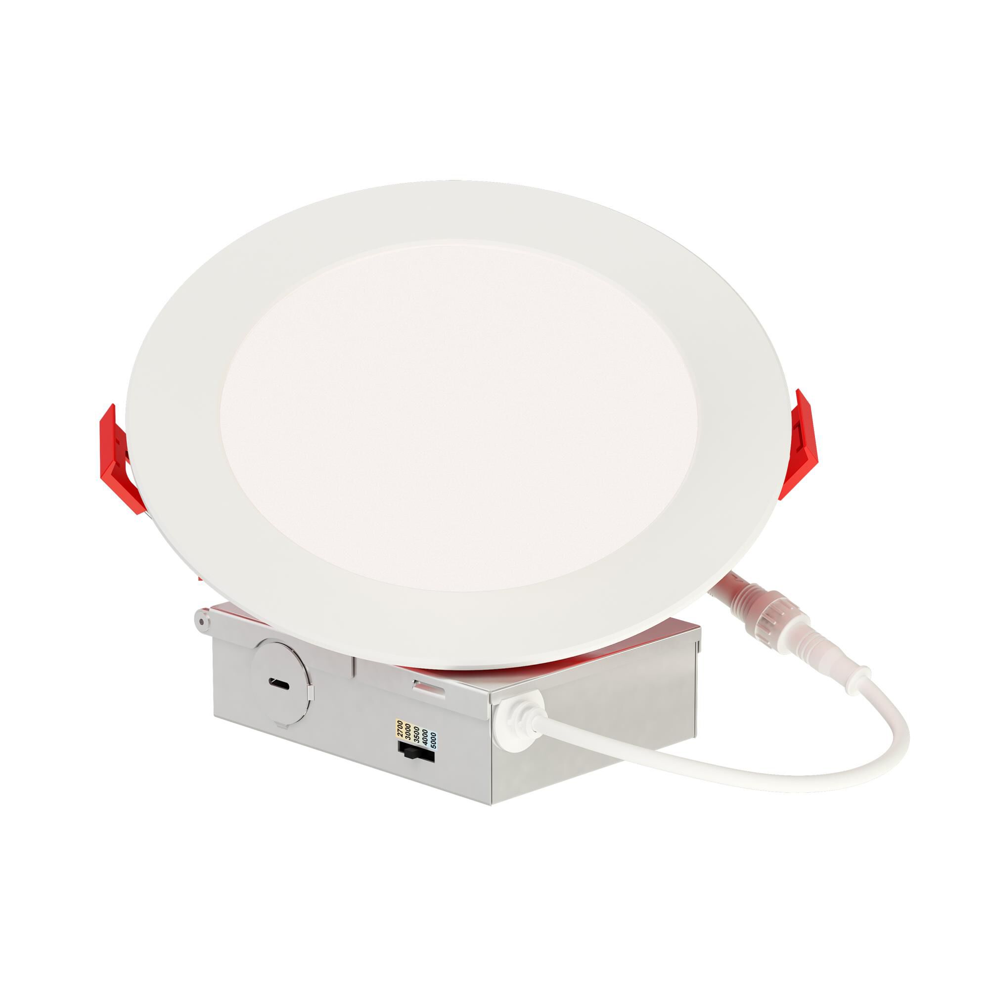 Shown in White finish