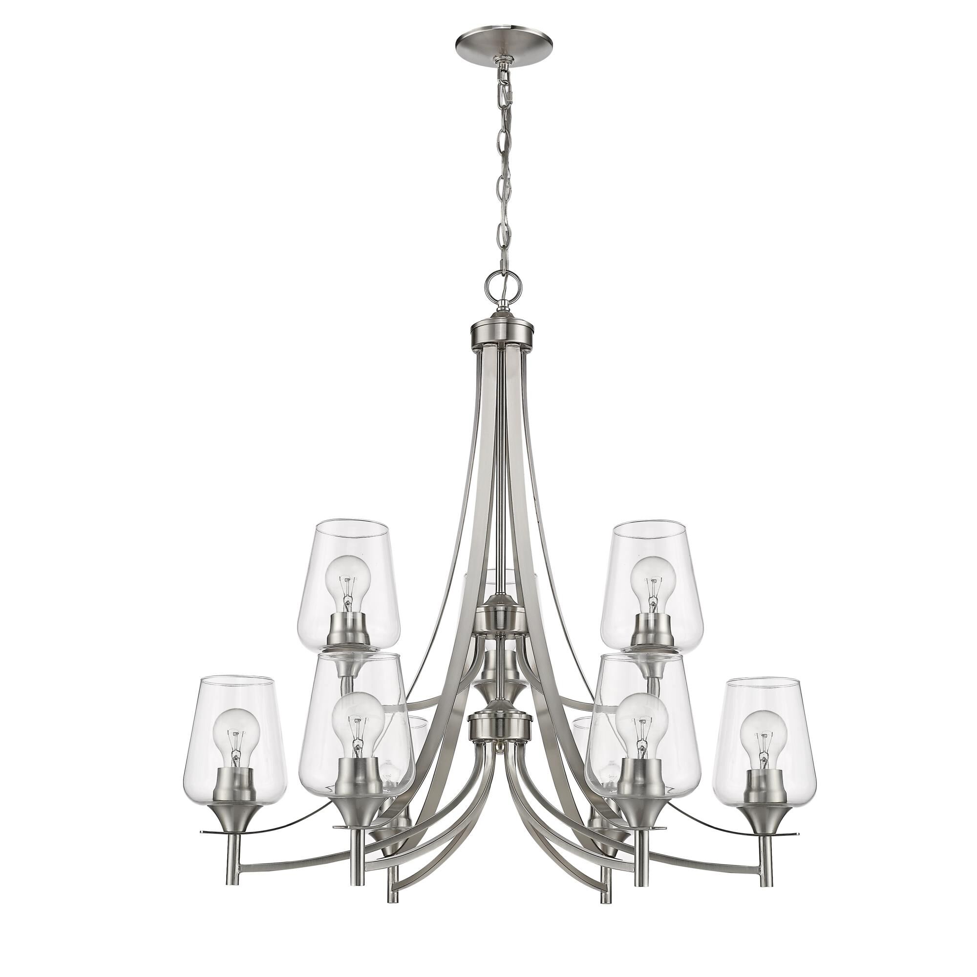 Joliet 31 Inch 9 Light Chandelier by Z-Lite