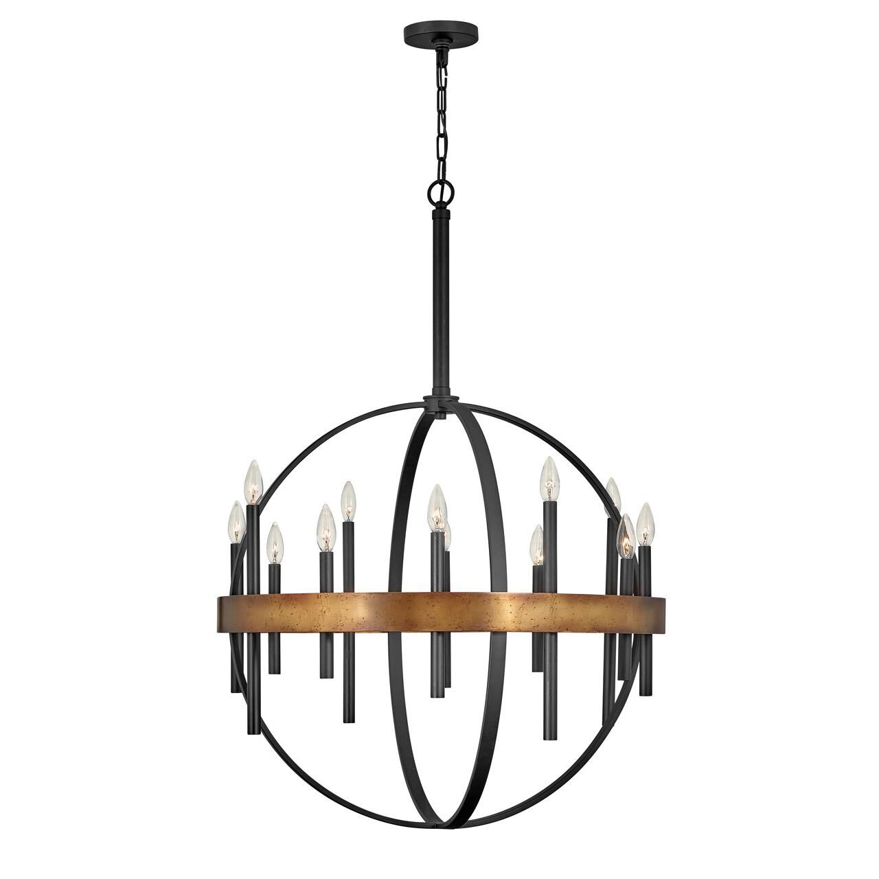Wells 30 Inch 12 Light Chandelier by Hinkley Lighting