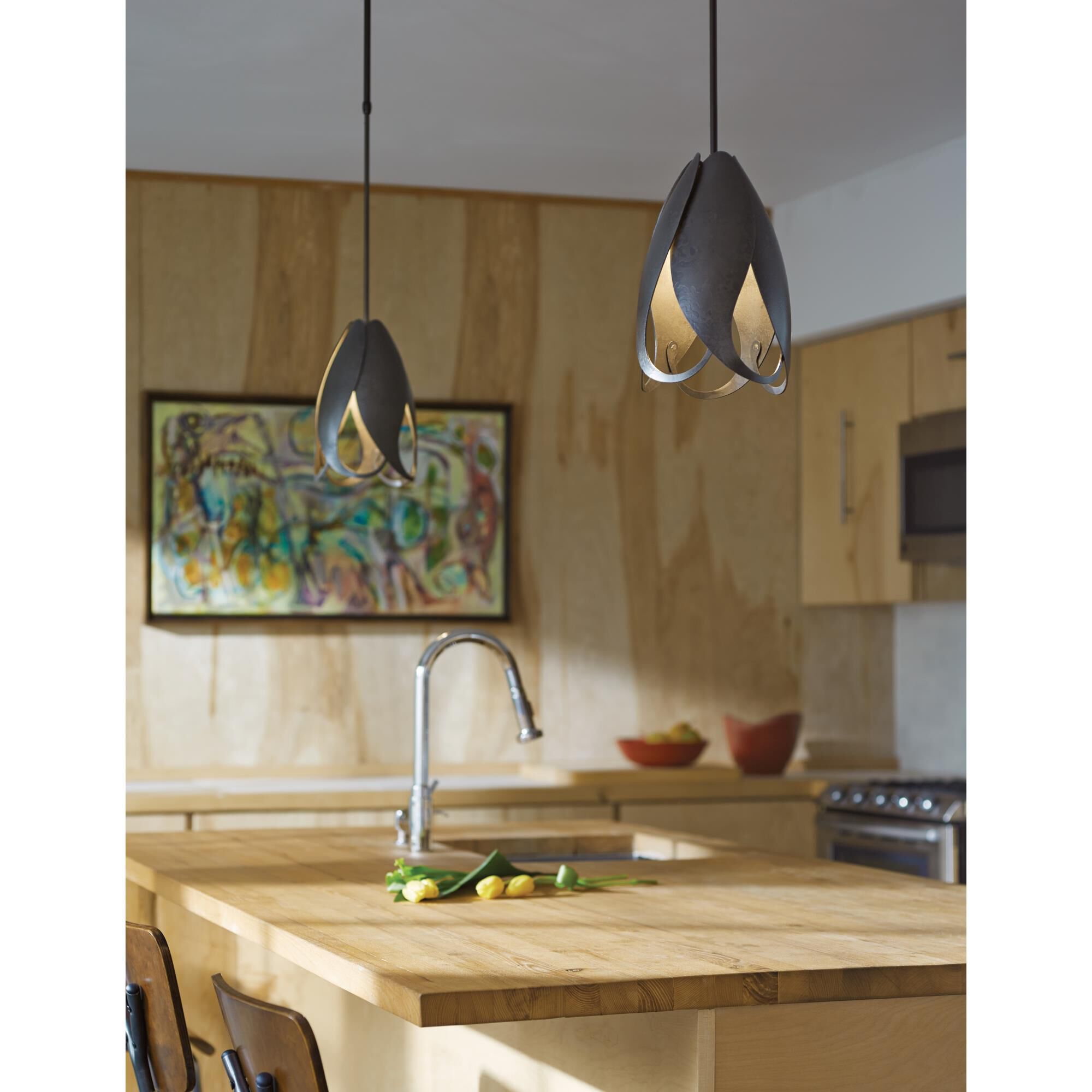 Pental Mini Pendant by Hubbardton Forge