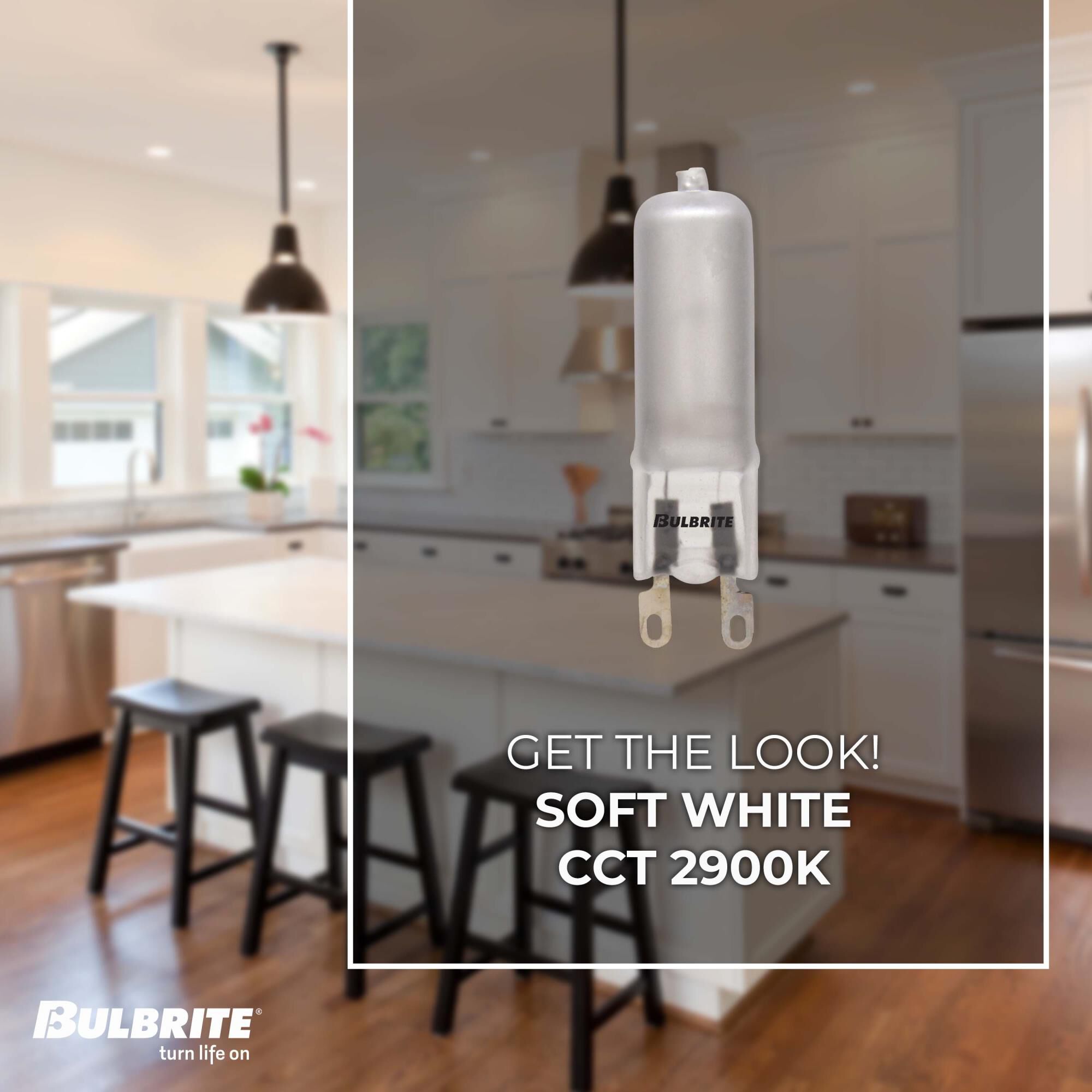 40 Watt 2900K T4 Halogen Light Bulb by Bulbrite