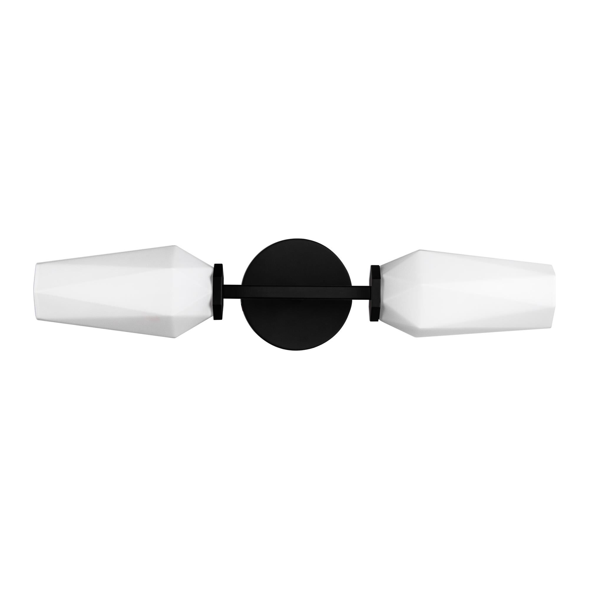 Shown in Brushed Gold/Opal Glass|matte Black/Opal Glass finish and Opal glass and Opal Glass shade