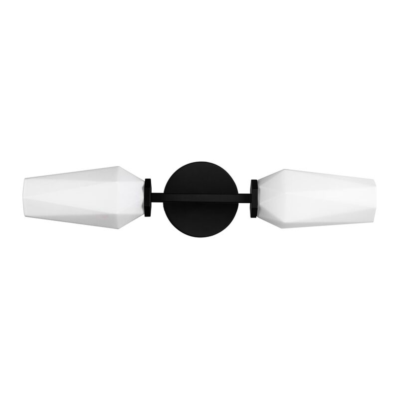 Krysta 20 Inch 2 Light Bath Vanity Light by Alora Mood