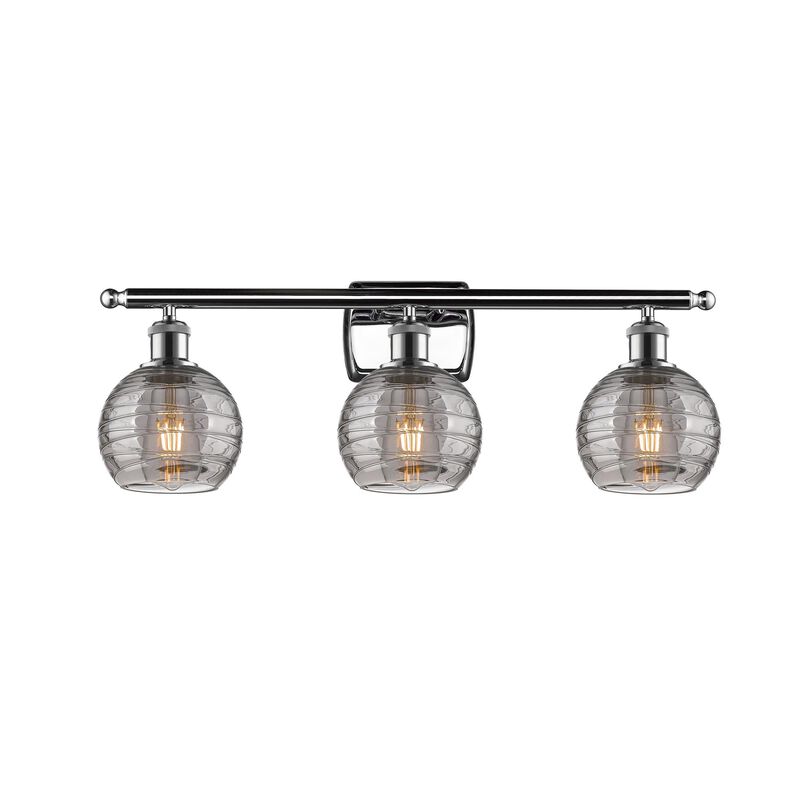 Bruno Marashlian Athens Deco Swirl 26 Inch Bath Vanity Light by Innovations Lighting