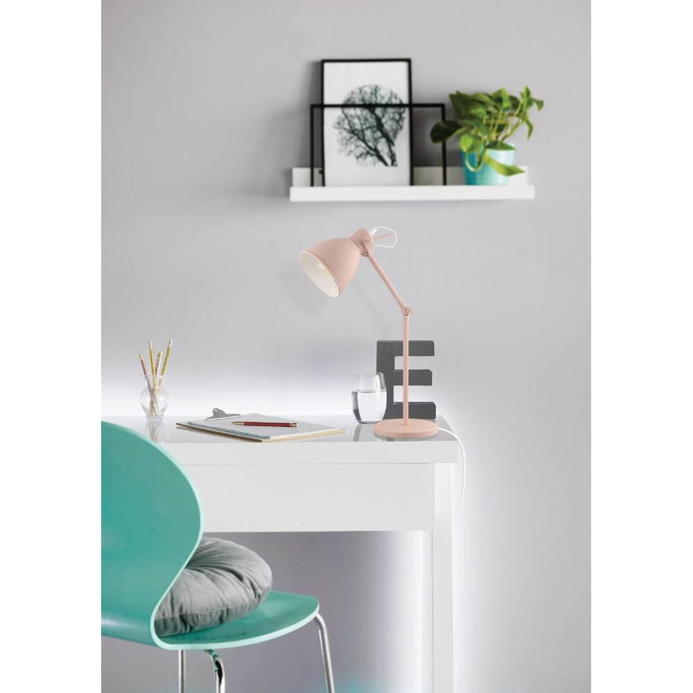 Shown in Pastel Apricot finish and Pastel Apricot Metal shade