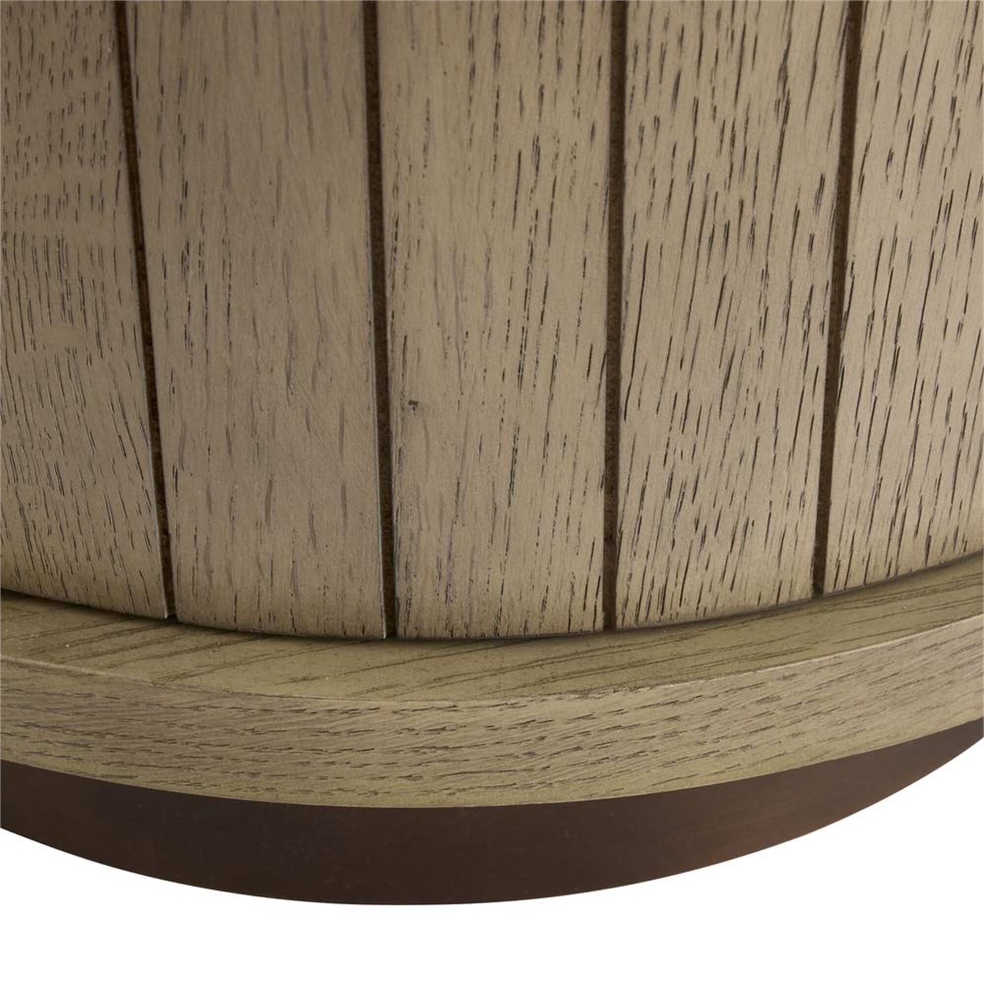 Shown in Chateau Smoke finish