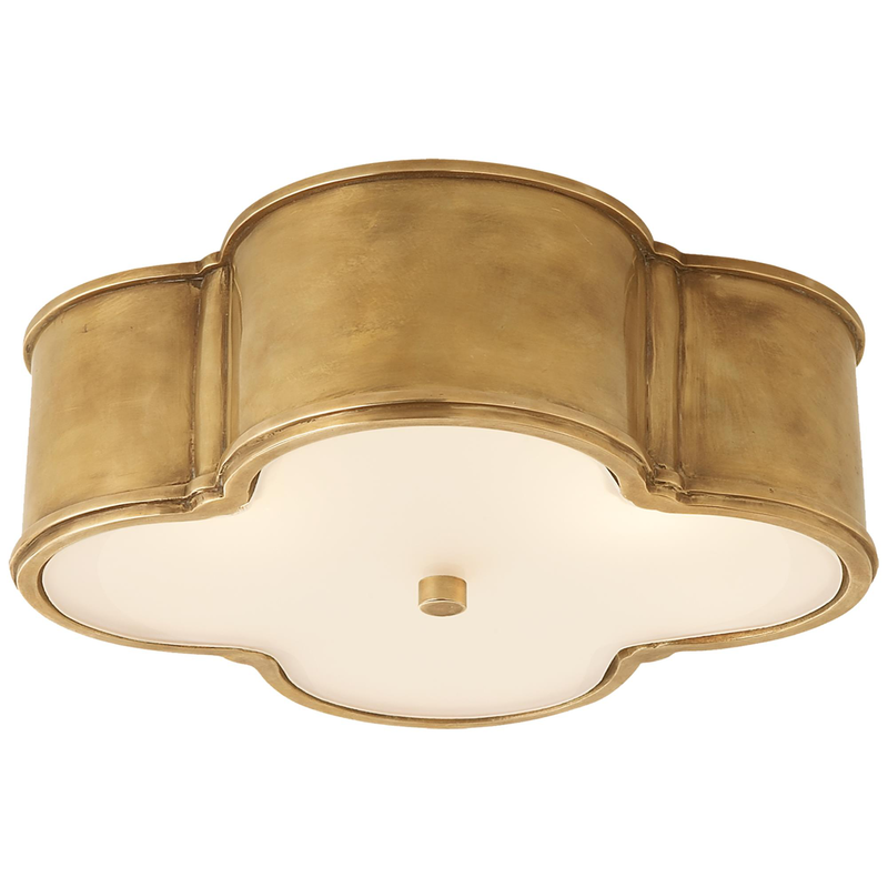 Alexa Hampton Basil 17 Inch 3 Light Flush Mount by Visual Comfort Signature Collection