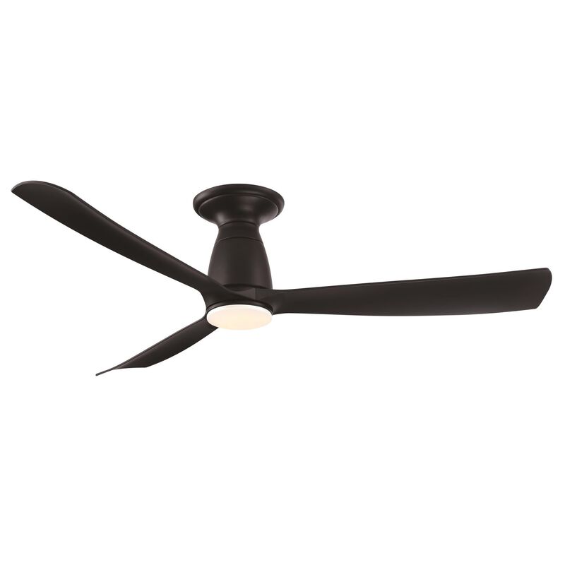 Kute 52 Inch Flush Mount Fan with Light Kit by Fanimation