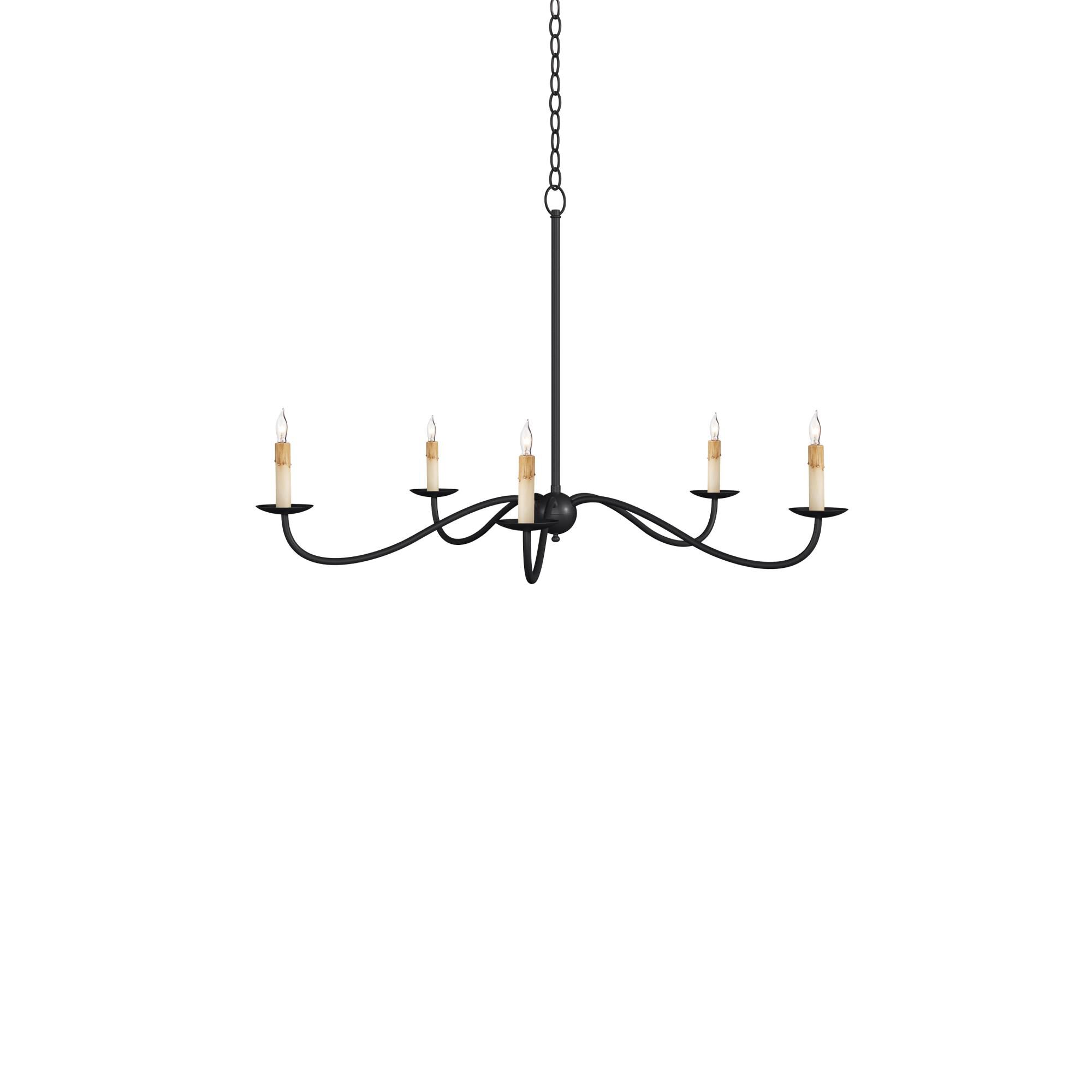 Saxon Chandelier by Currey and Company