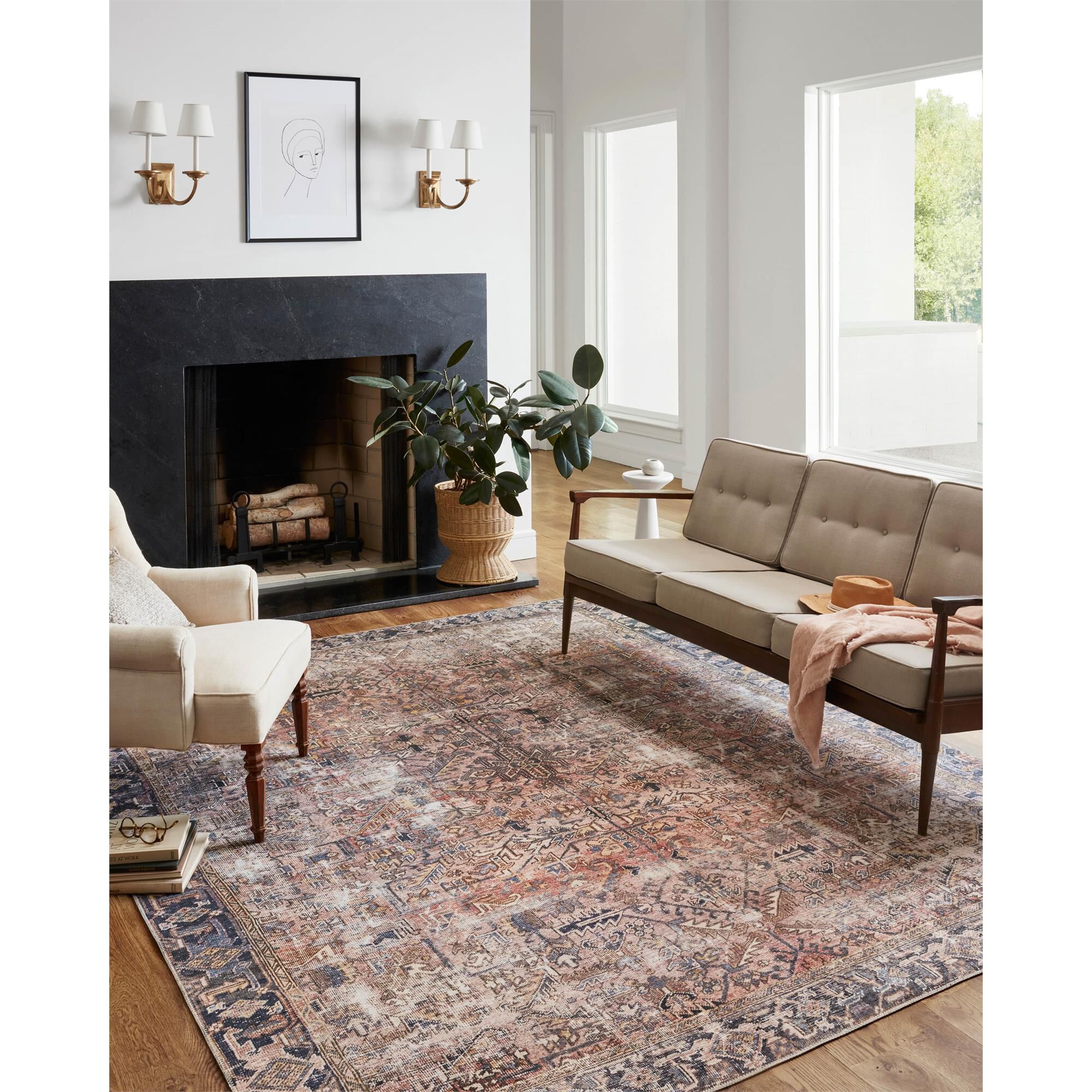 Chris Loves Julia x Loloi JULES Area Rug,