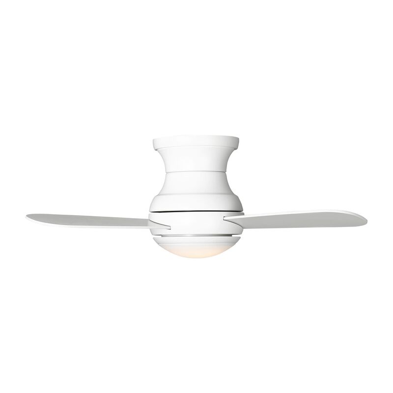 Orbis Hugger 32 Inch Flush Mount Fan with Light Kit by Generation Lighting