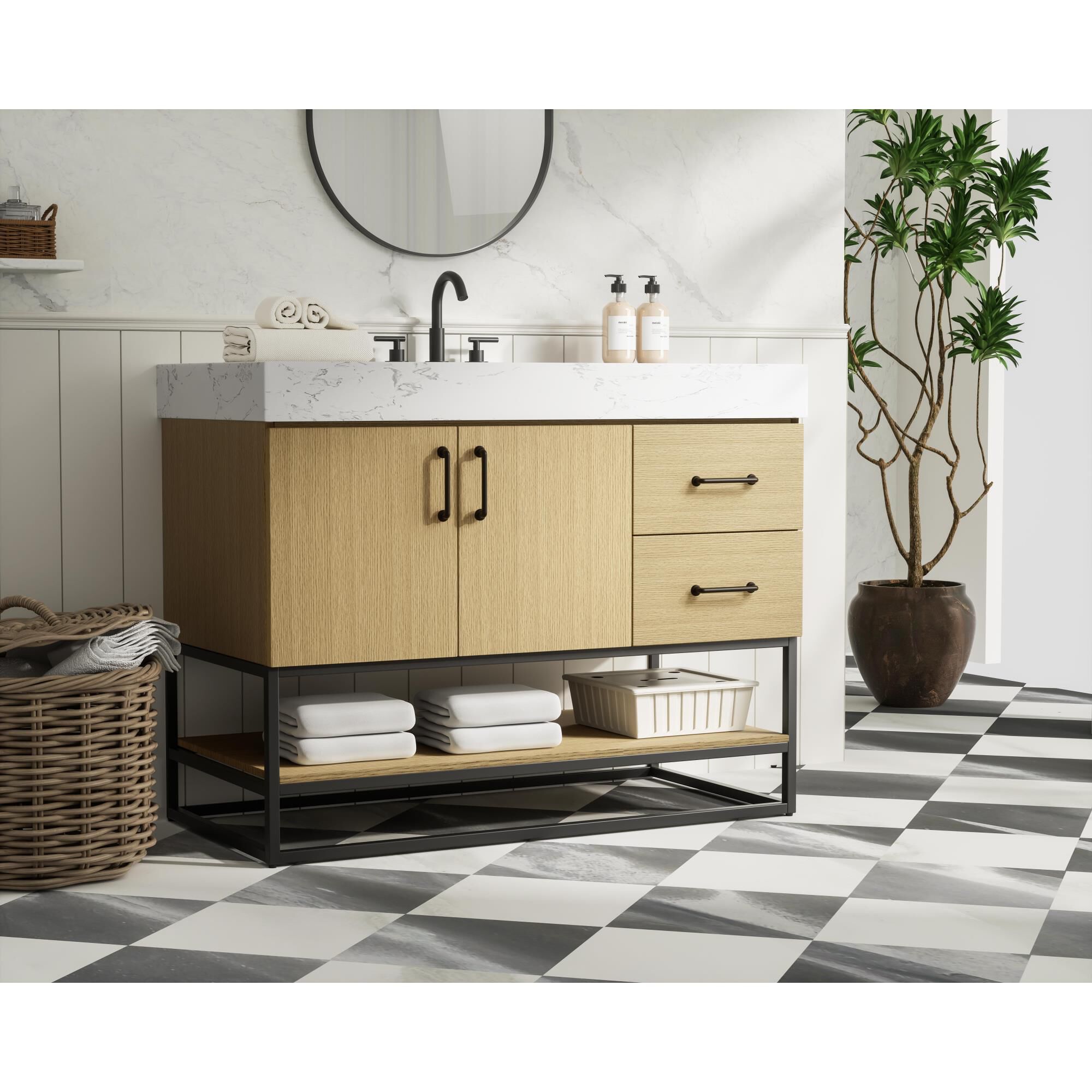 Shown in Honey Brown finish