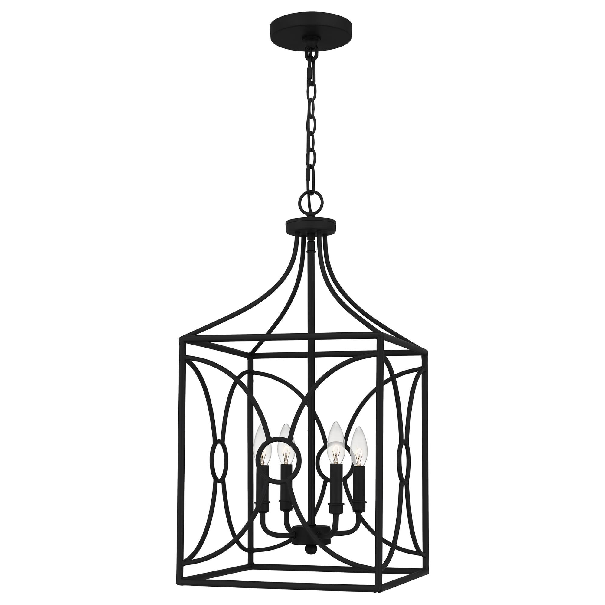 Grenelle 14 Inch Cage Pendant by Quoizel