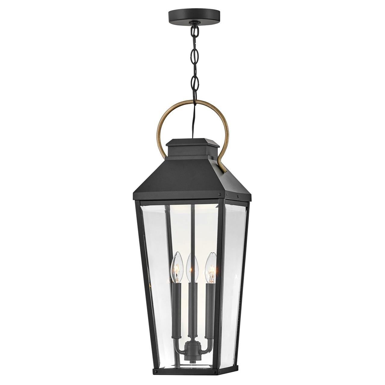 Dawson 26 Inch Tall 3 Light LED Outdoor Hanging Lantern by Hinkley Lighting