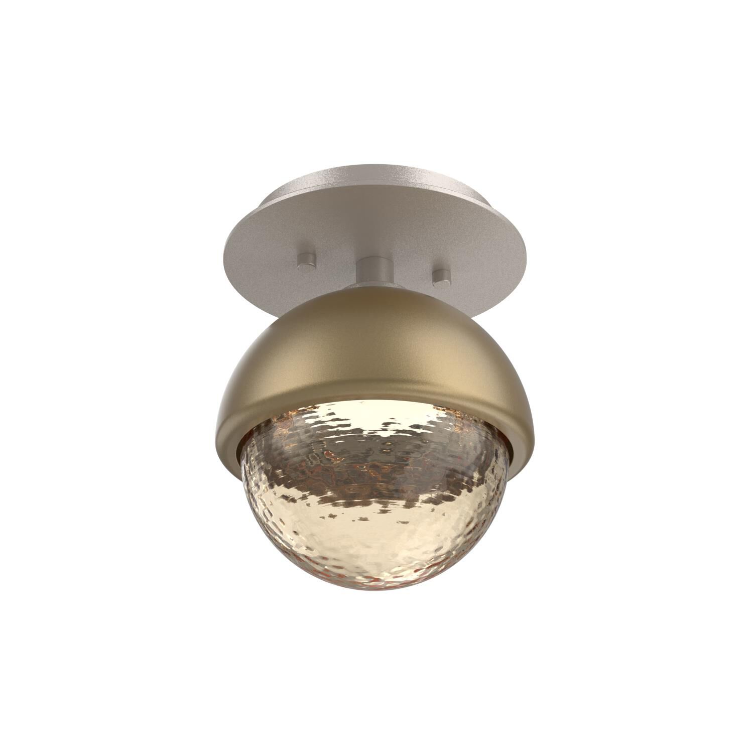 Levi Wilson Cabochon 6 Inch Flush Mount by Hammerton Studio