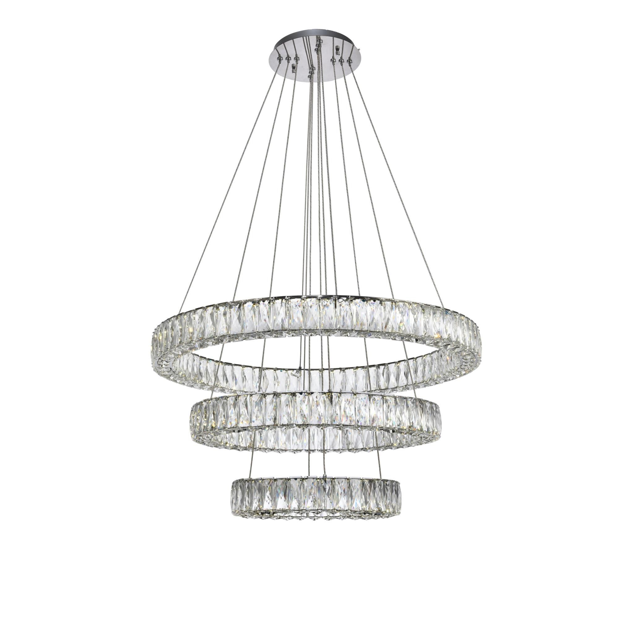 Monroe Chandelier by Elegant Lighting