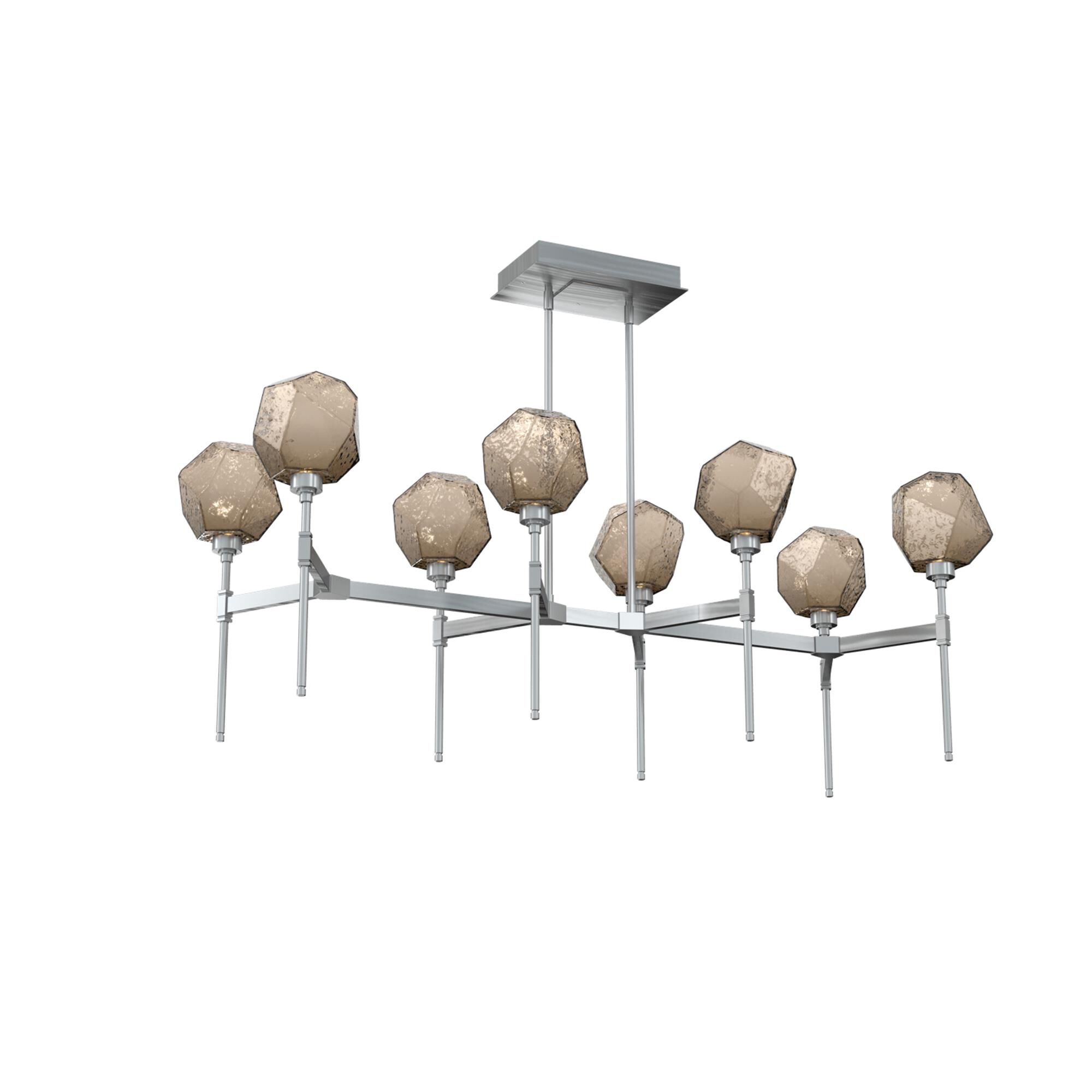 Shown in Classic Silver finish and Bronze glass