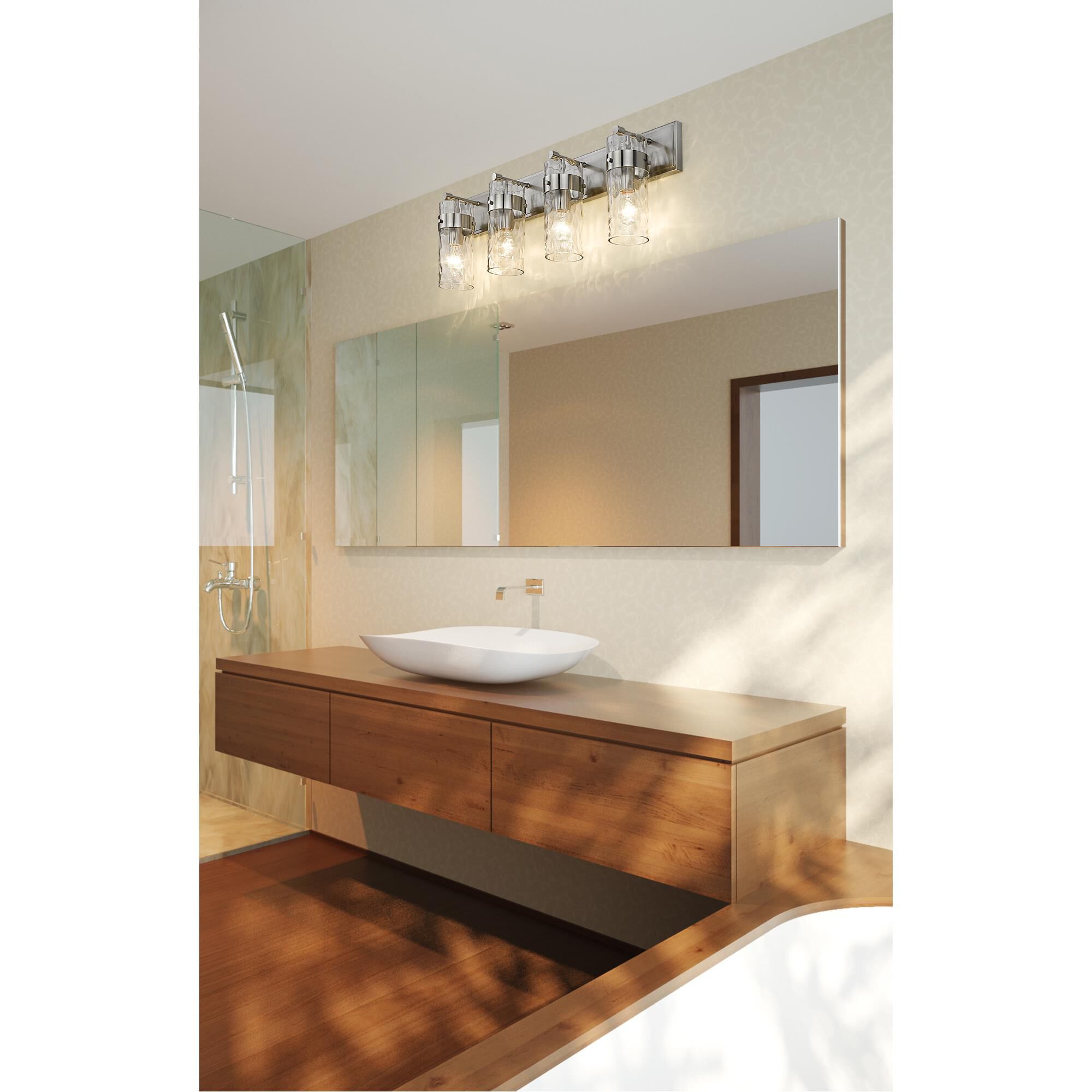 Shown in Brushed Nickel finish