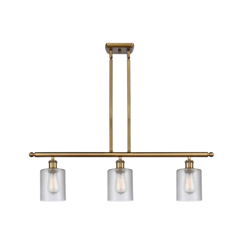 Bruno Marashlian Cobbleskill 36 Inch 3 Light Linear Suspension Light by Innovations Lighting