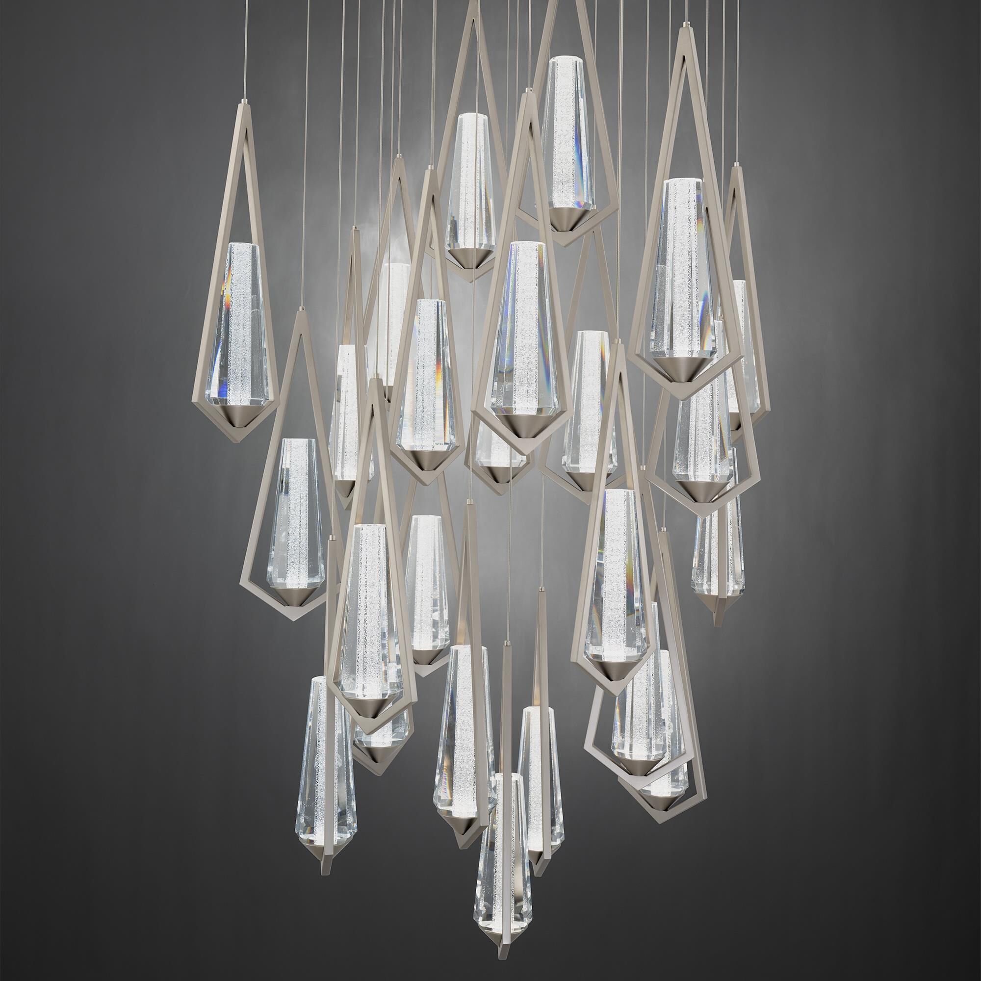 Devotion 28 Inch Multi Light Pendant by Schonbek Beyond