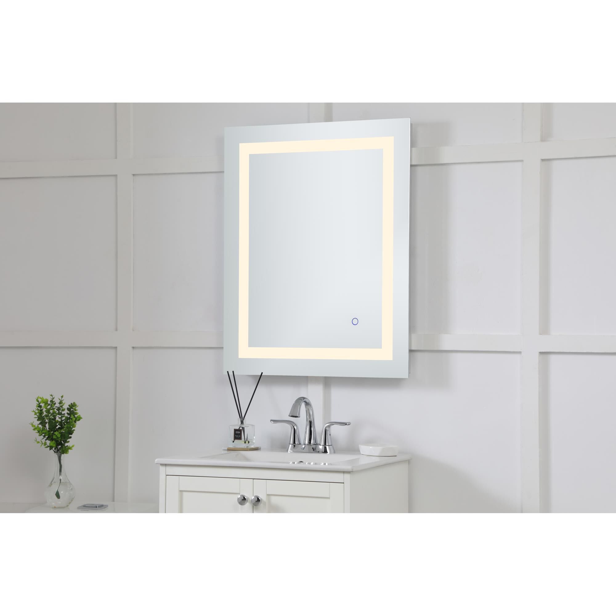 Helios LED Lighted Mirrors by Elegant Decor