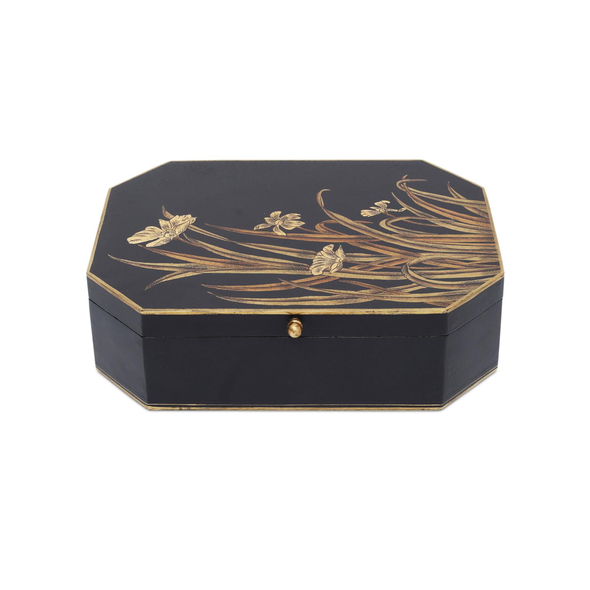 Glasshouse Tole Accent Box,
