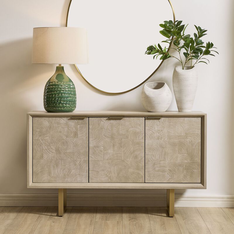 Maeva 54 Inch Storage Cabinet by Uttermost