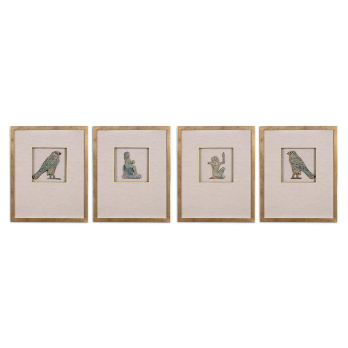 Shown in Antique Gold Wooden Frame, Clear Glass finish