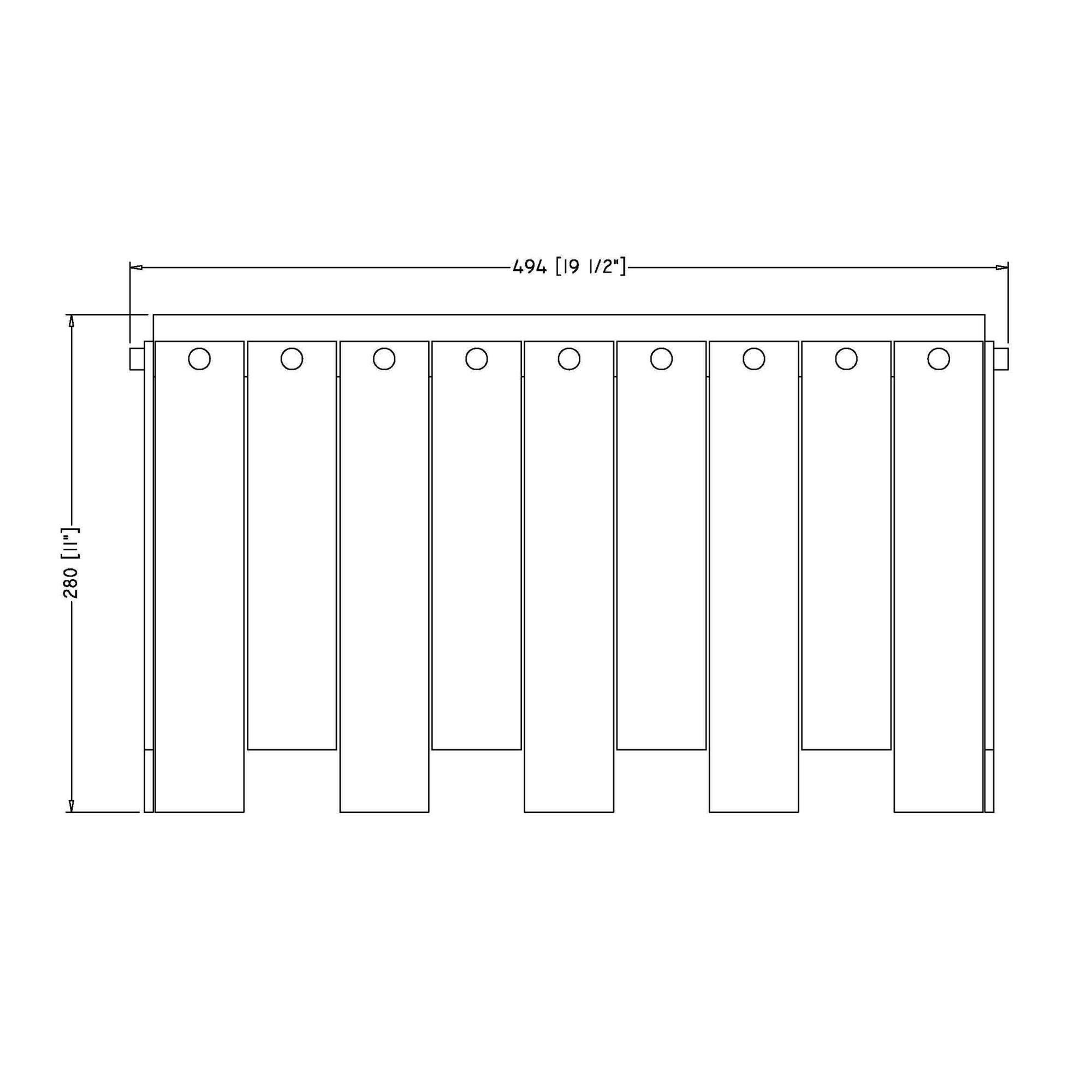 Viviana 19 Inch 9 Light Flush Mount by Z-Lite
