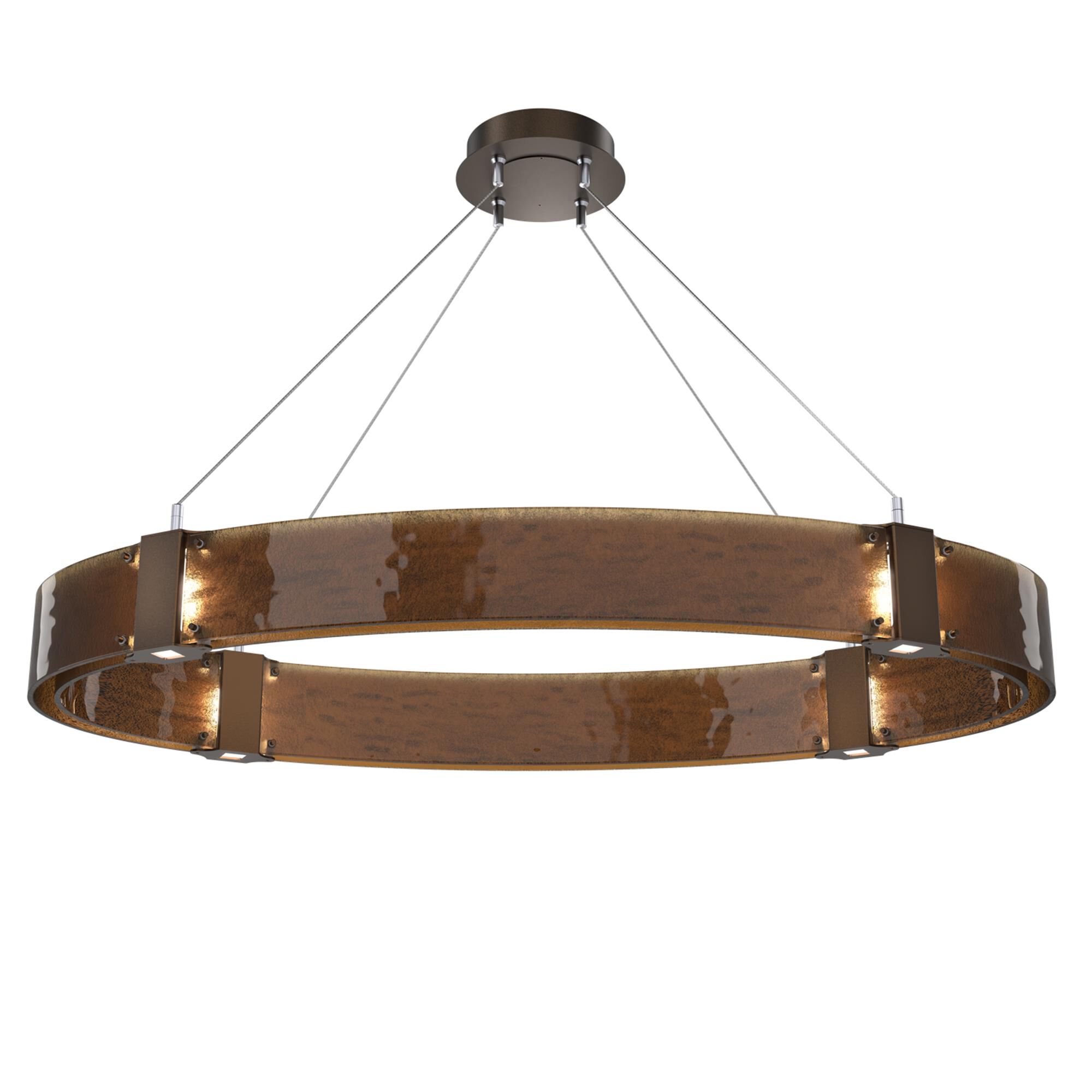 Shown in Flat Bronze finish and Bronze Granite glass