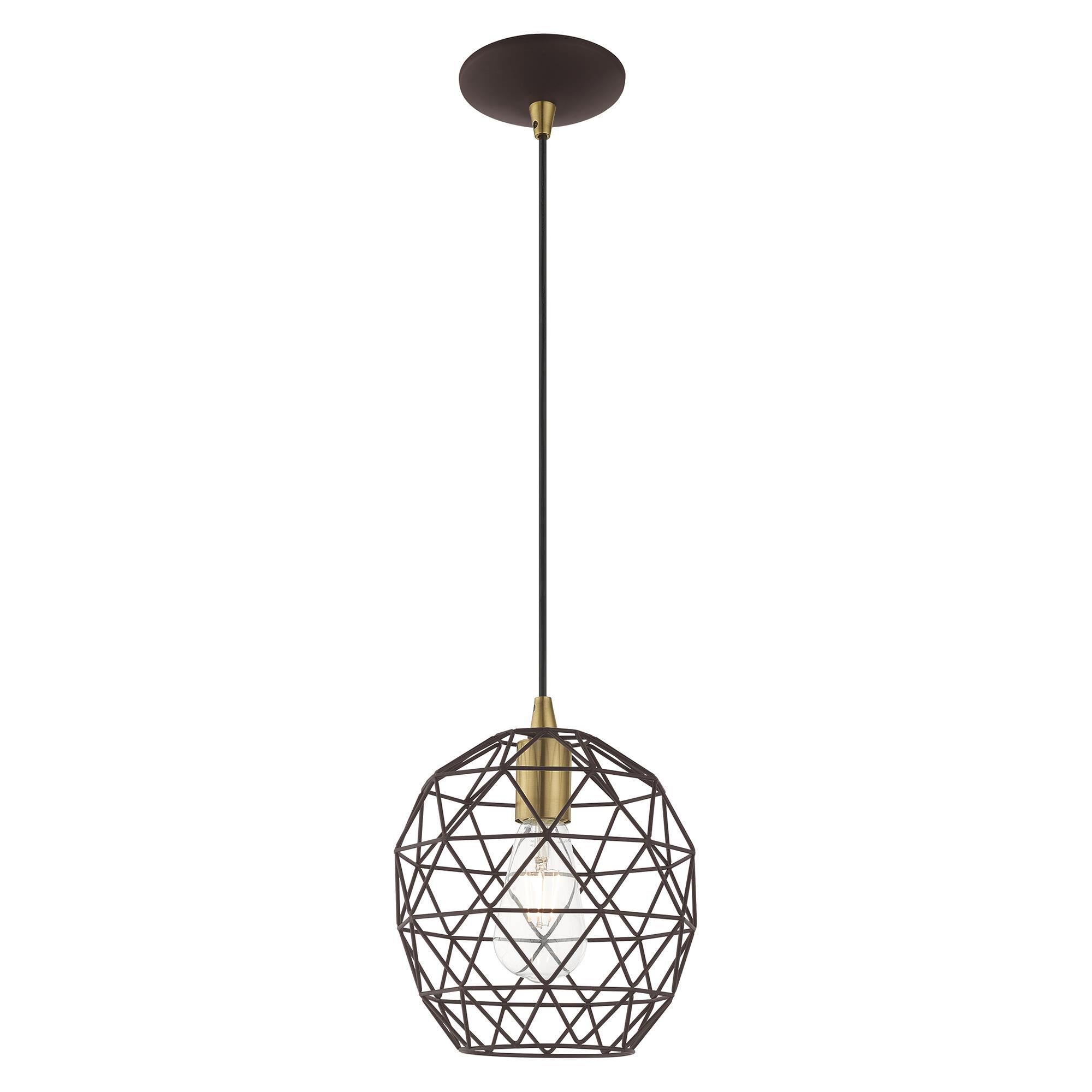 Livex Lighting Geometric Mini Pendant