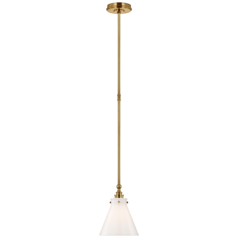 Visual Comfort Signature Collection Chapman and Myers Parkington 7 Inch LED Mini Pendant