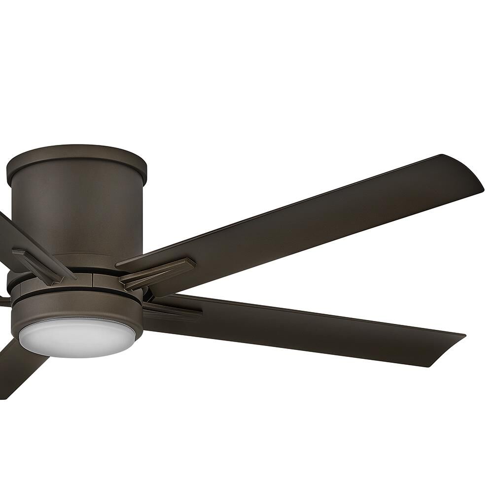 Vail Outdoor Rated 52 Inch Flush Mount Fan with Light Kit by Hinkley Lighting