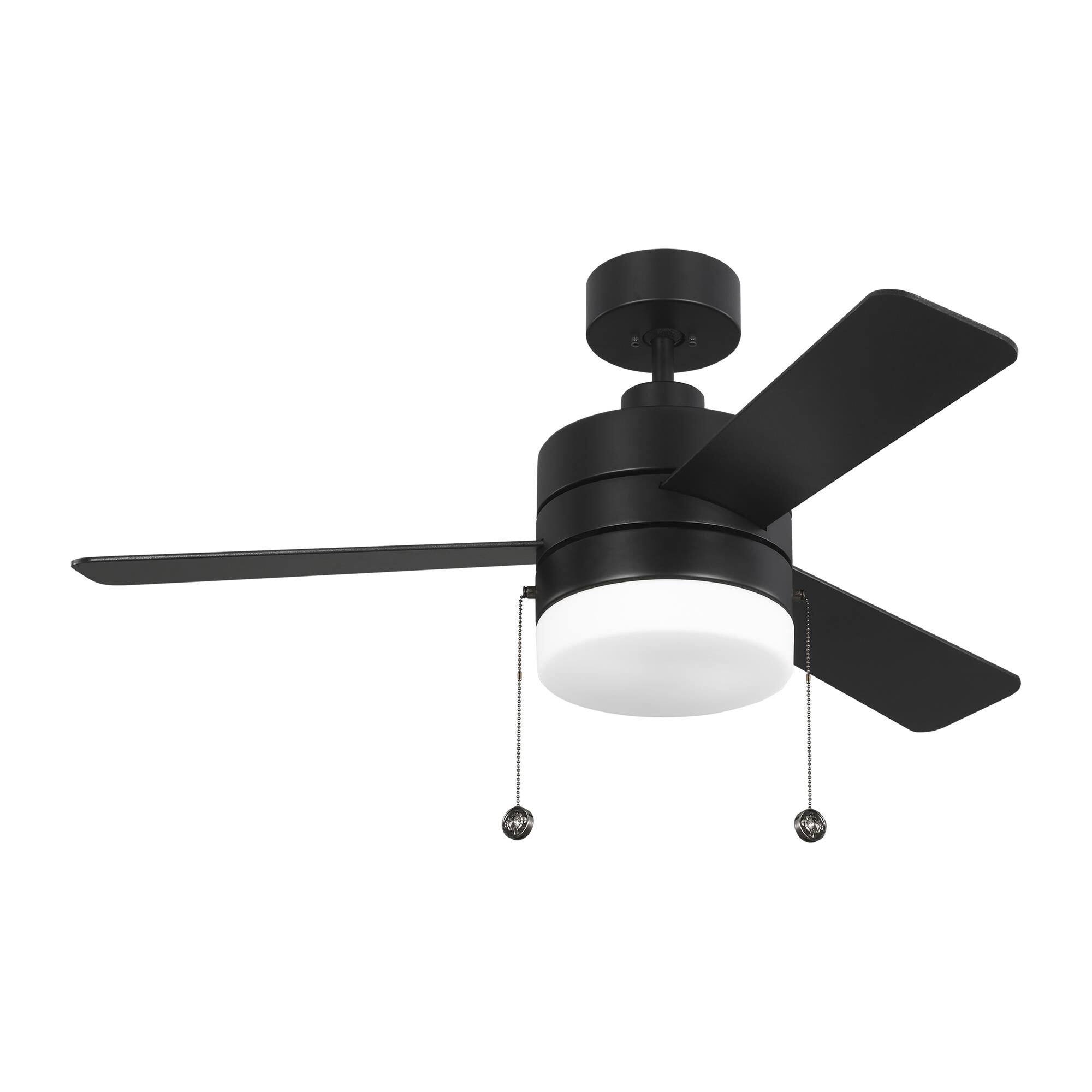 Shown in Midnight Black finish and Matte White glass