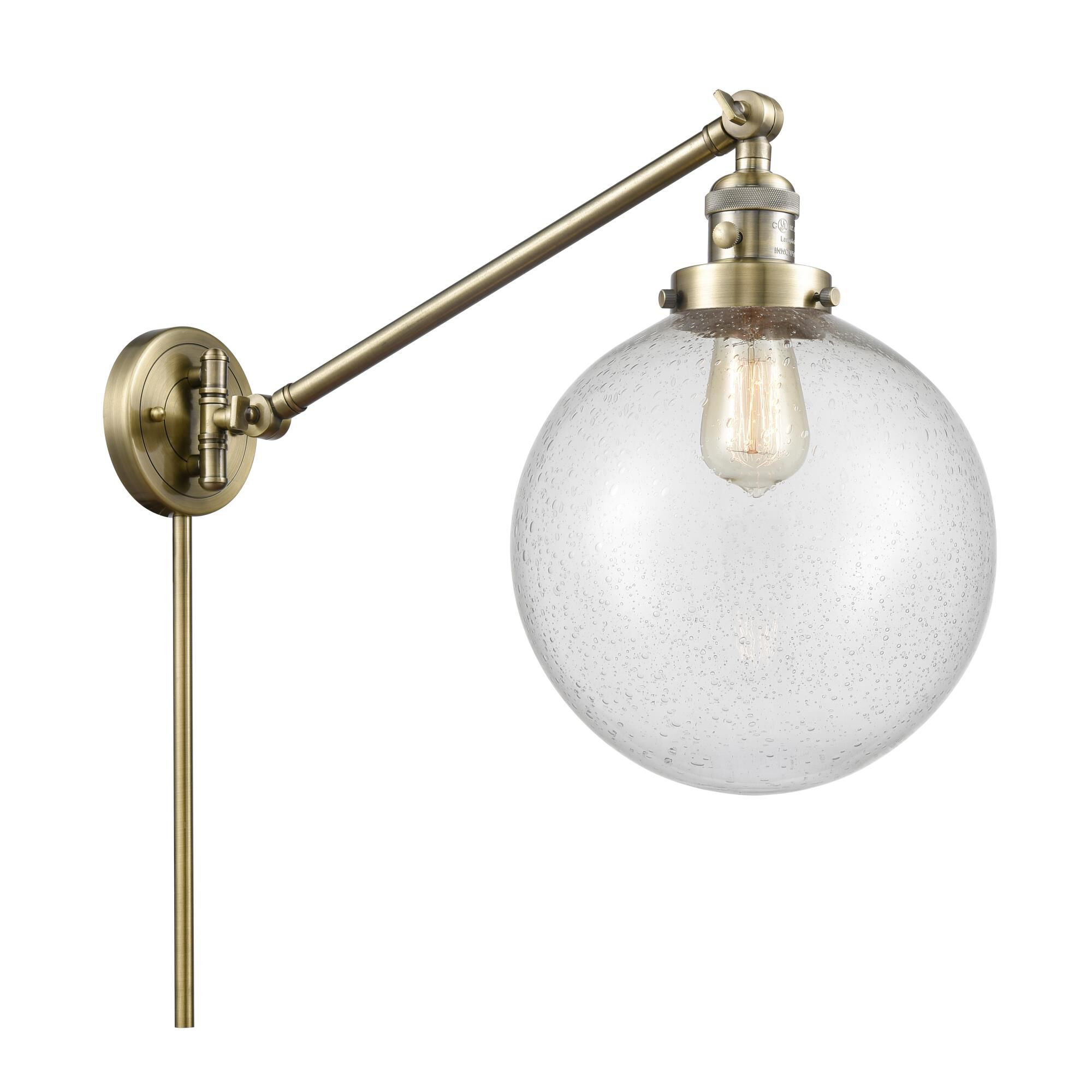 Bruno Marashlian Beacon Wall Swing Lamp by Innovations Lighting