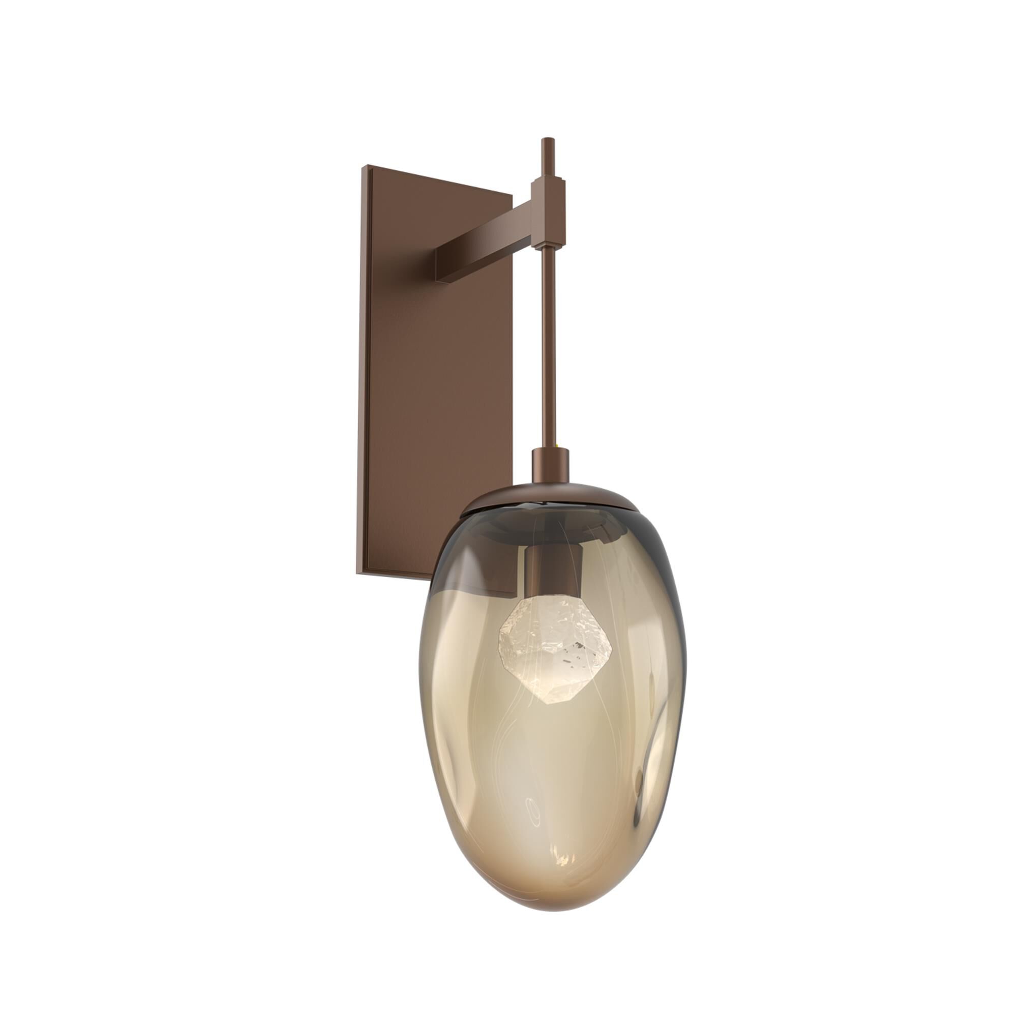 Shown in Burnished Bronze finish and Zircon Inner And Bronze Outer glass