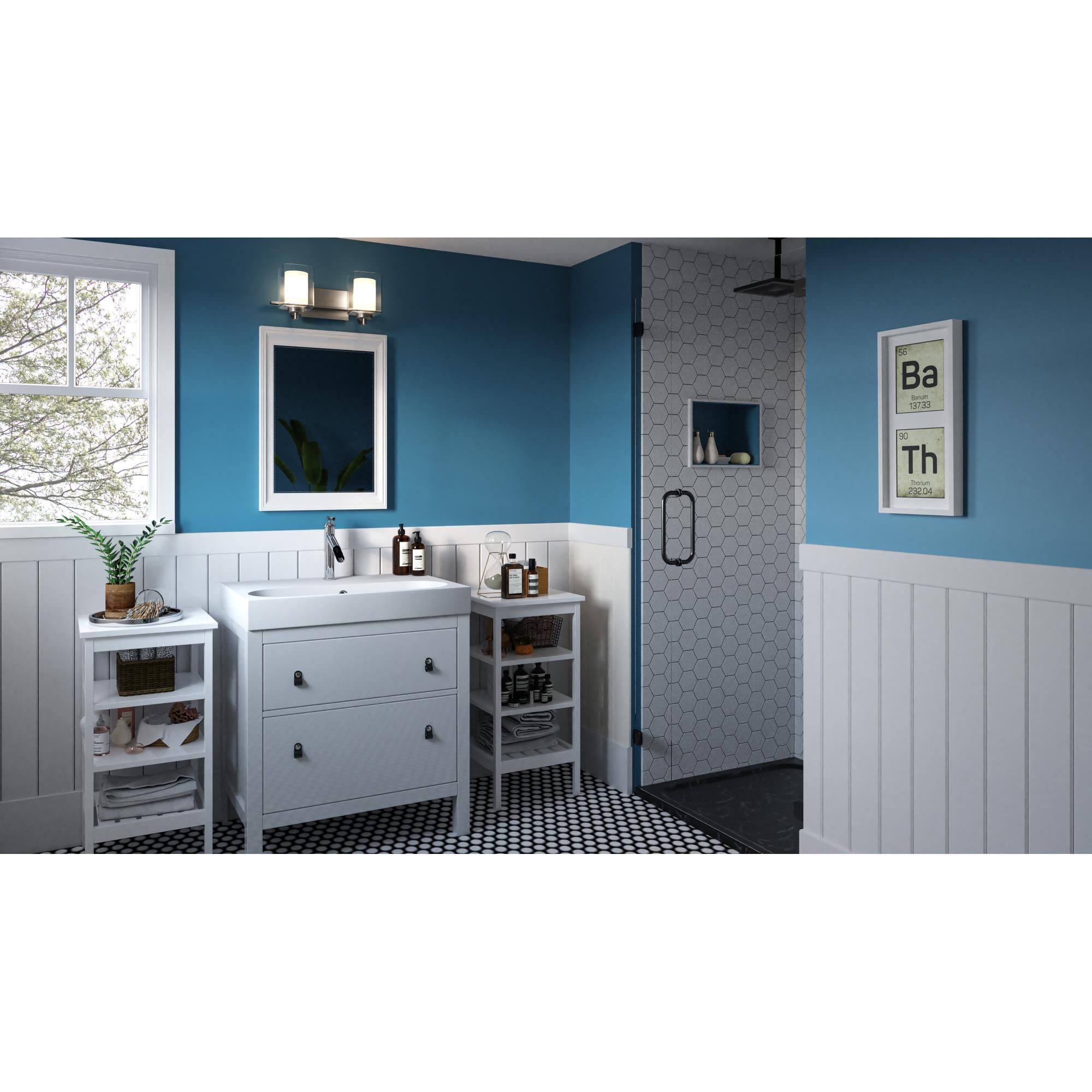 Kolt 17 Inch 2 Light Bath Vanity Light by Quoizel