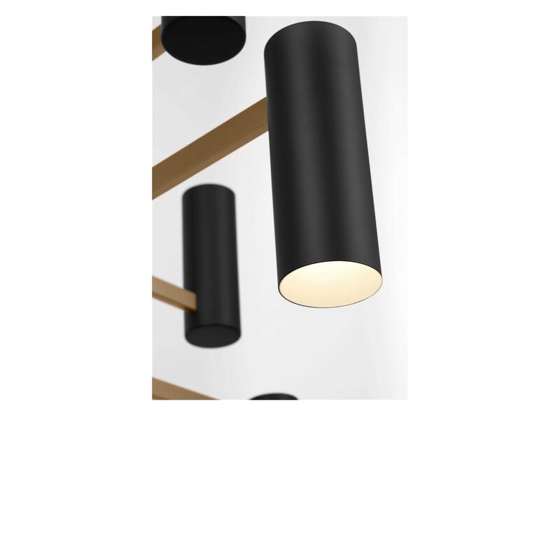 Zentro 36 Inch Chandelier by Generation Lighting