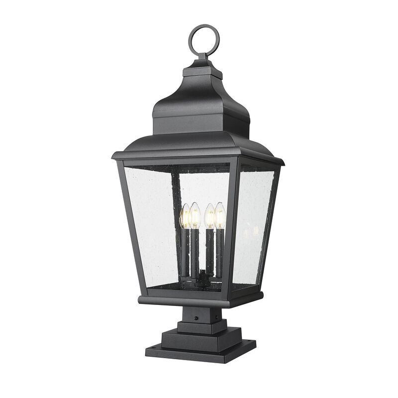 Raphael 35 Inch Outdoor Pier Lamp by Z-lite