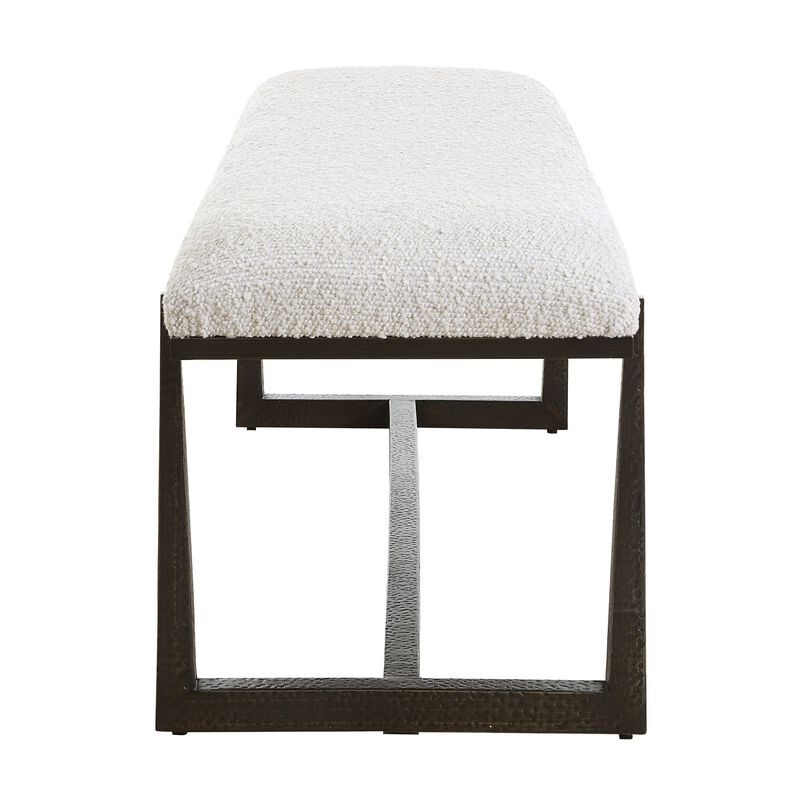 Midas 60 Inch Bench by Uttermost