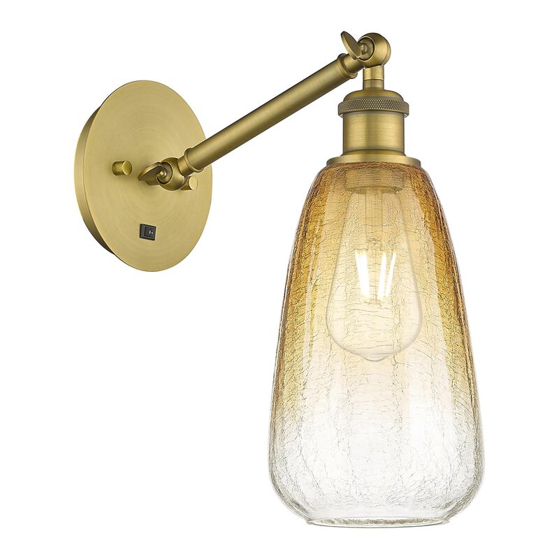 Bruno Marashlian Brookhaven Almond 13 Inch Wall Sconce by Innovations Lighting