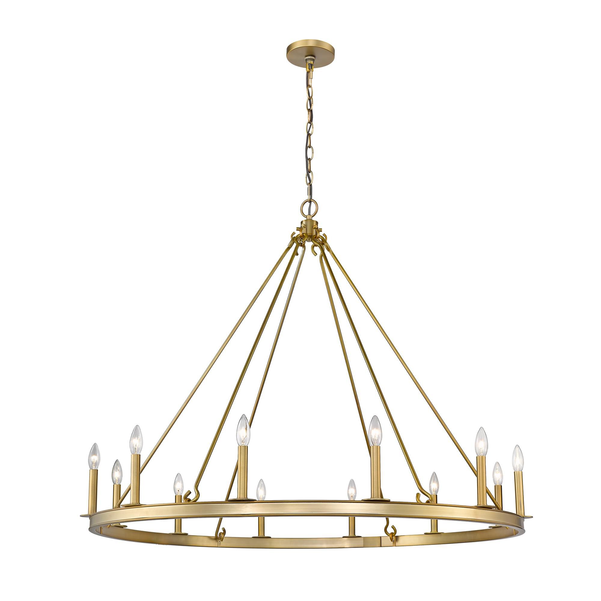 Barclay 48 Inch 12 Light Chandelier by Z-Lite