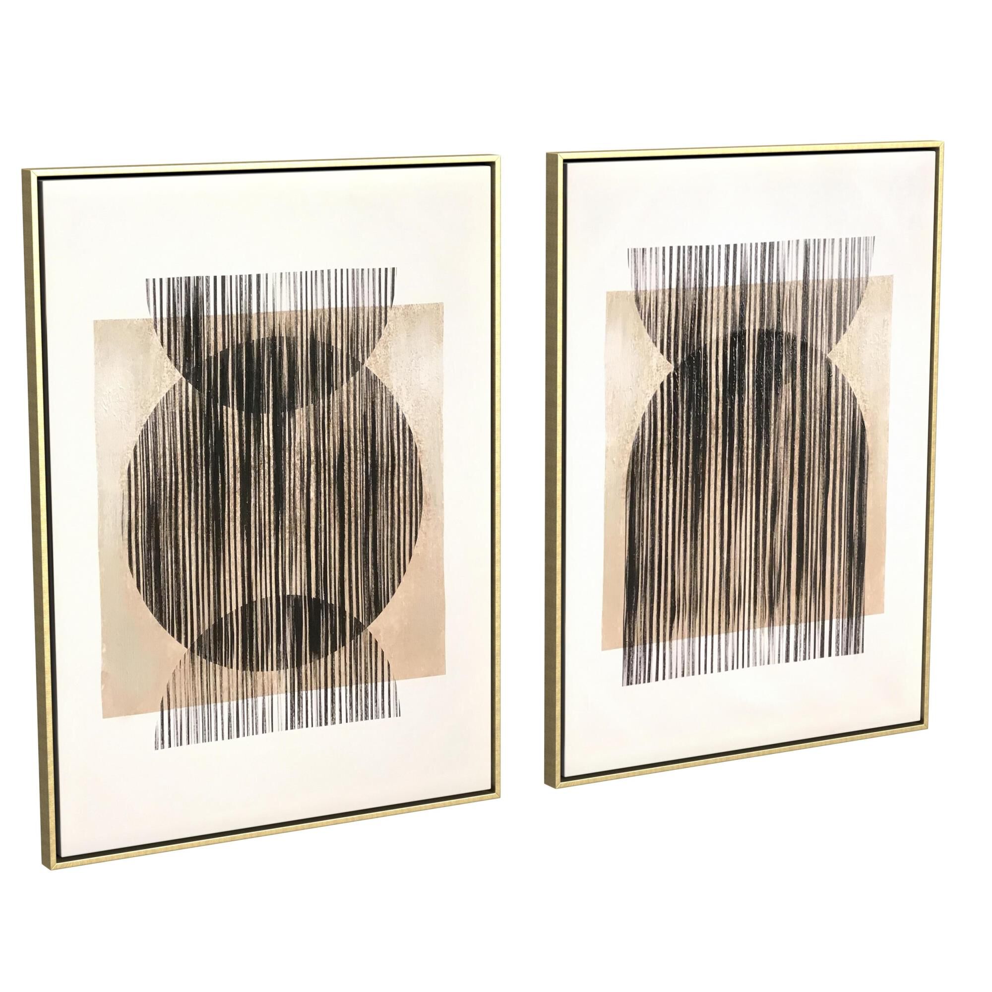 Together 24 Inch Painting Set of 2 by Bassett Mirror Company