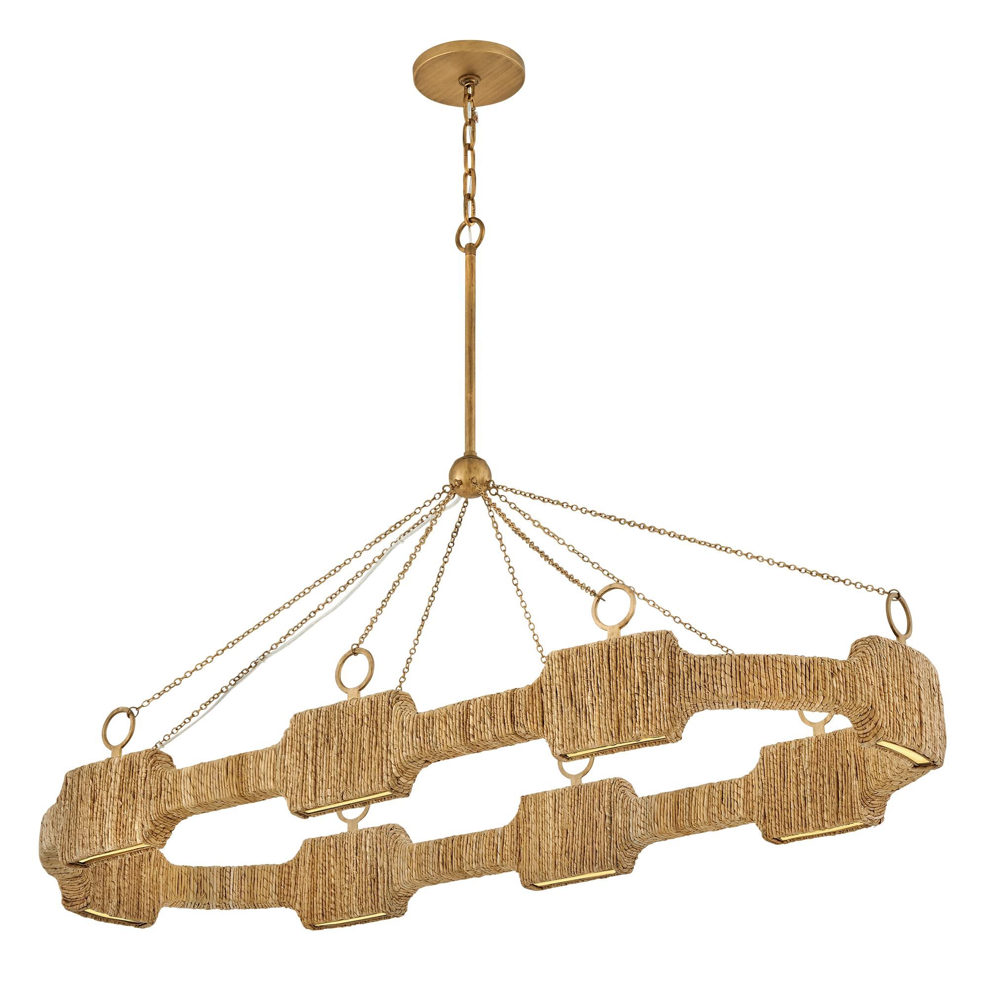 Lisa McDennon Raffi Medium Linear Chandelier,