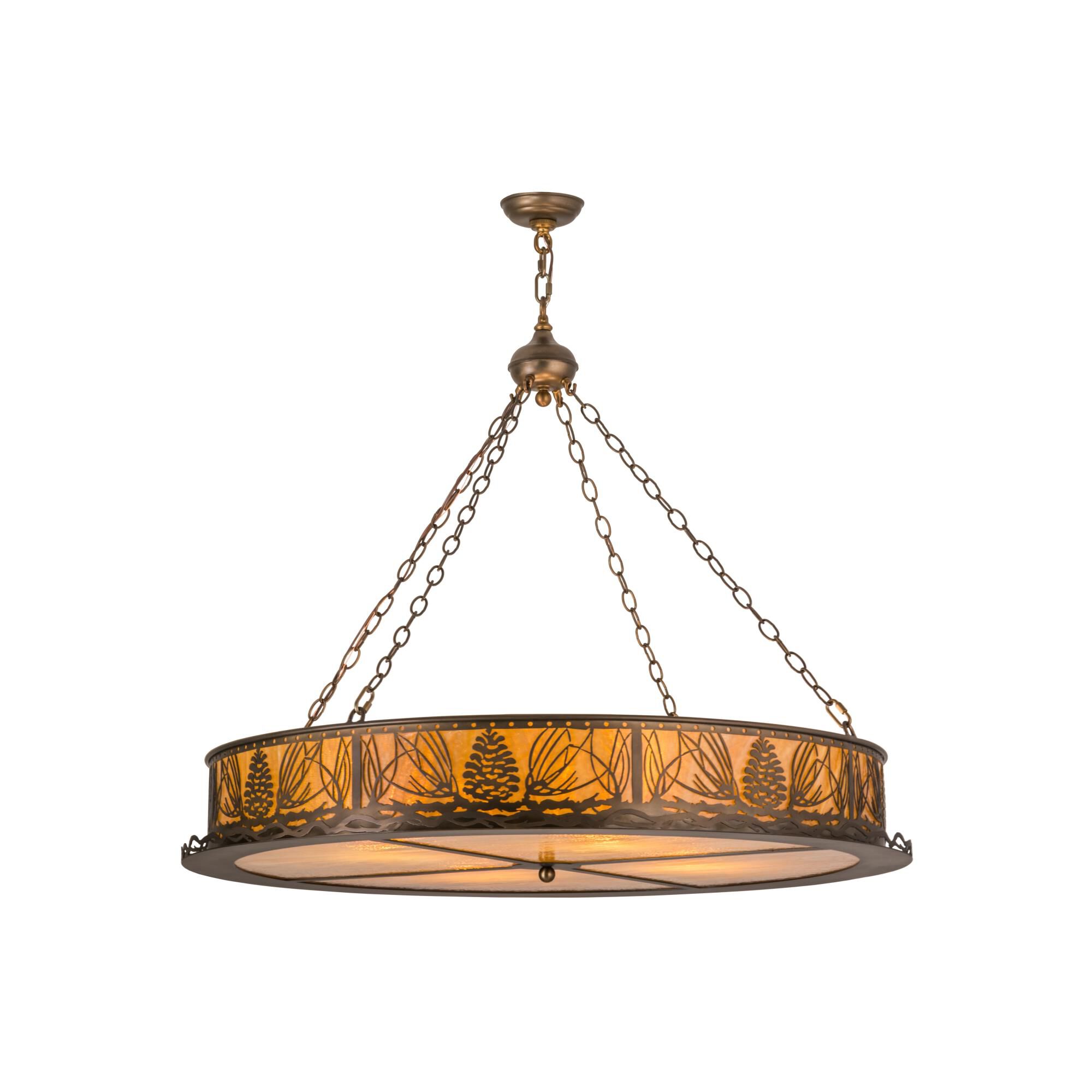 Mountain Pine 42 Inch Large Pendant by Meyda Lighting