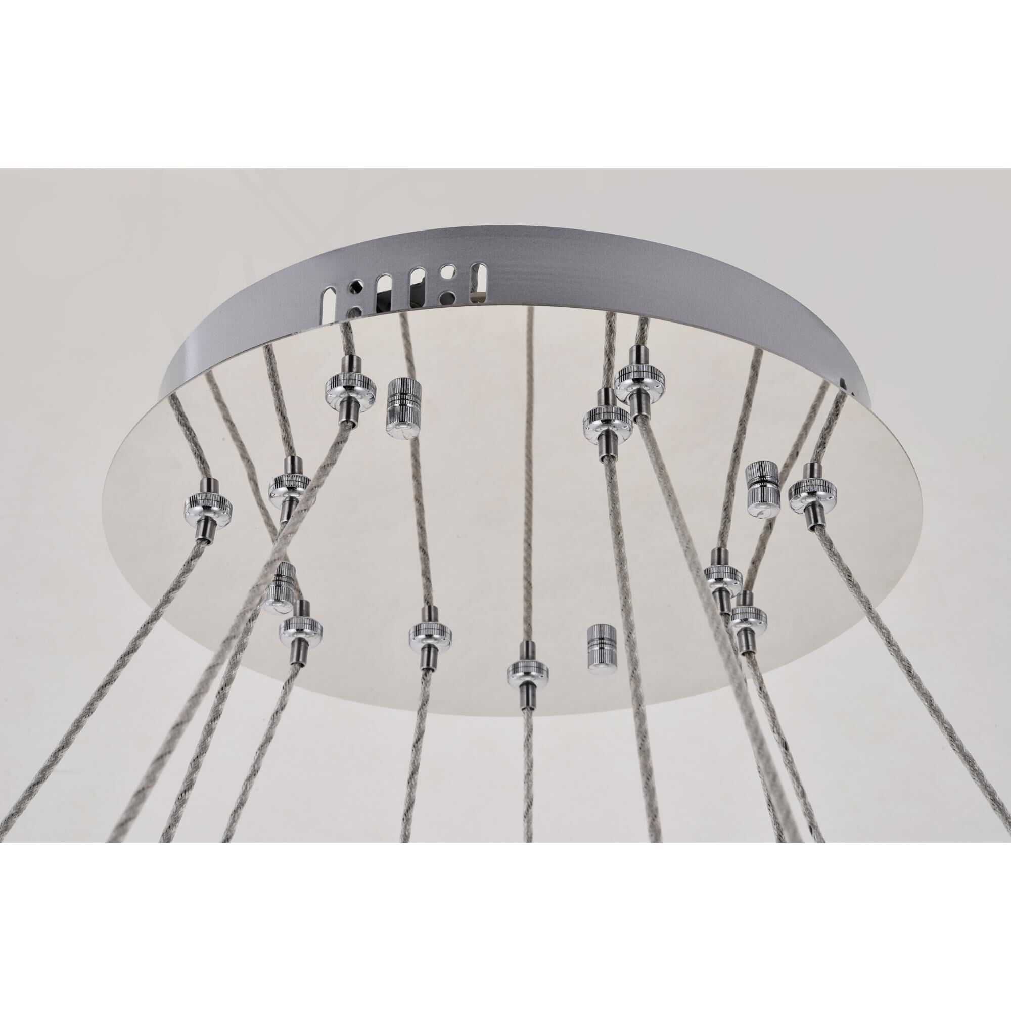 Monroe 42 Inch 1 Light LED Chandelier by Elegant Lighting