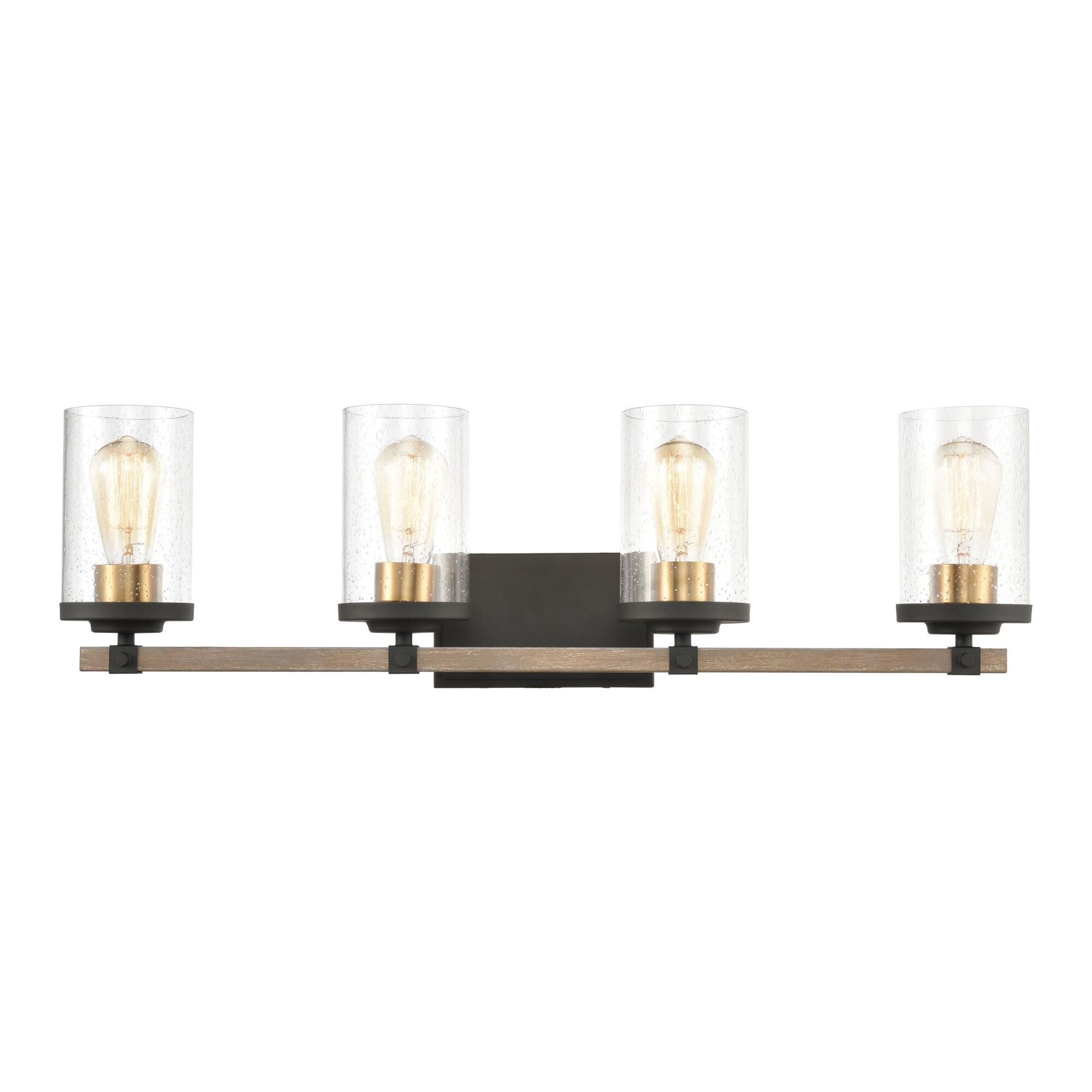Geringer 30 Inch 4 Light Bath Vanity Light Capitol Lighting