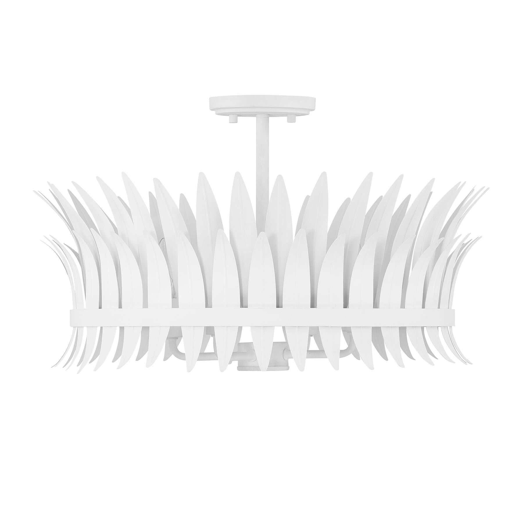 Ensley 20 Inch Semi Flush Mount by Savoy House